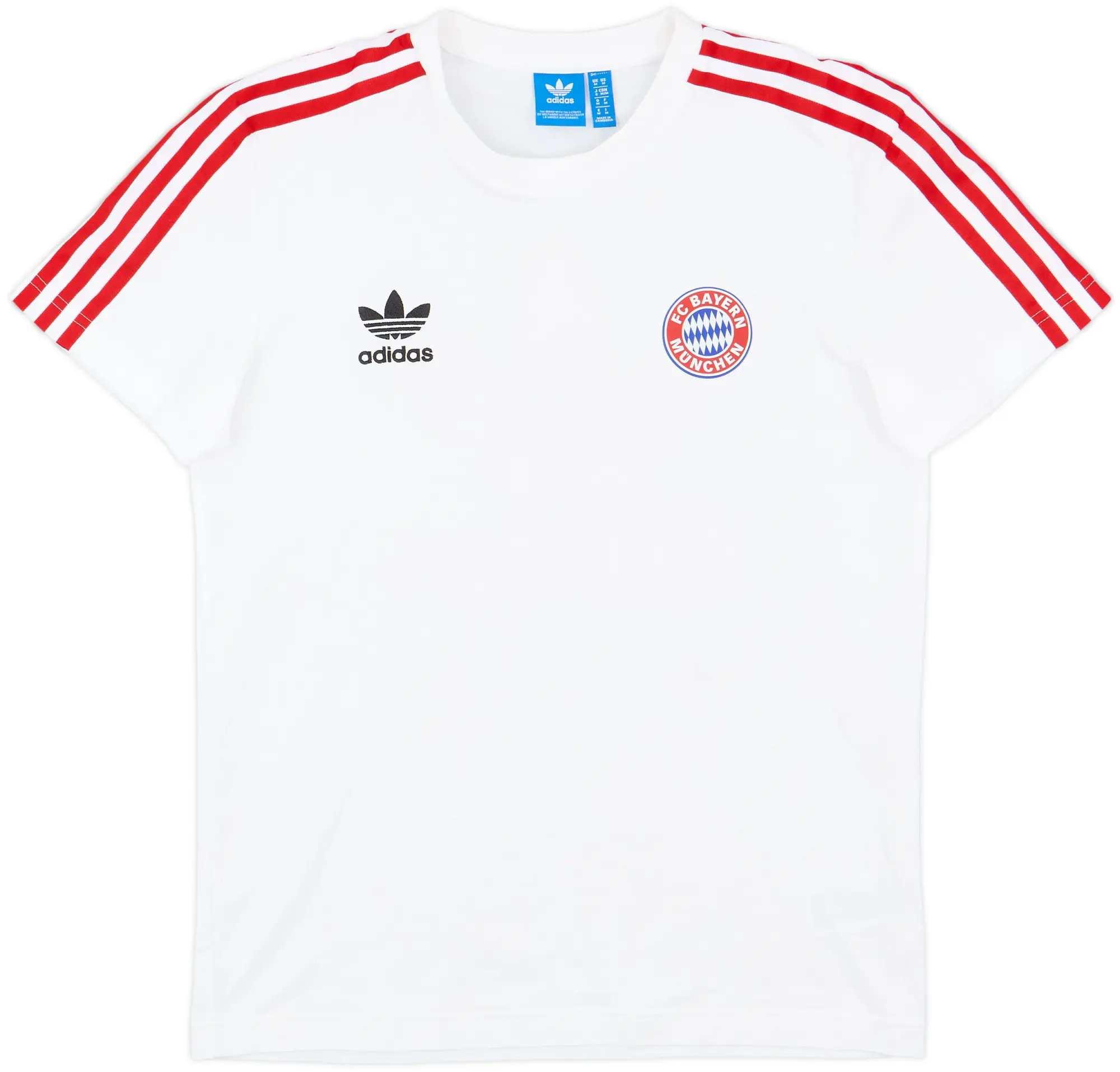 2016-17 Bayern Munich adidas Originals Cotton Tee - 8/10 - (M)