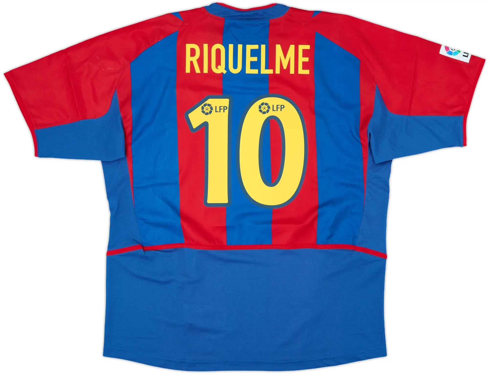 2002-03 Barcelona Home Shirt Riquelme #10 (XL)