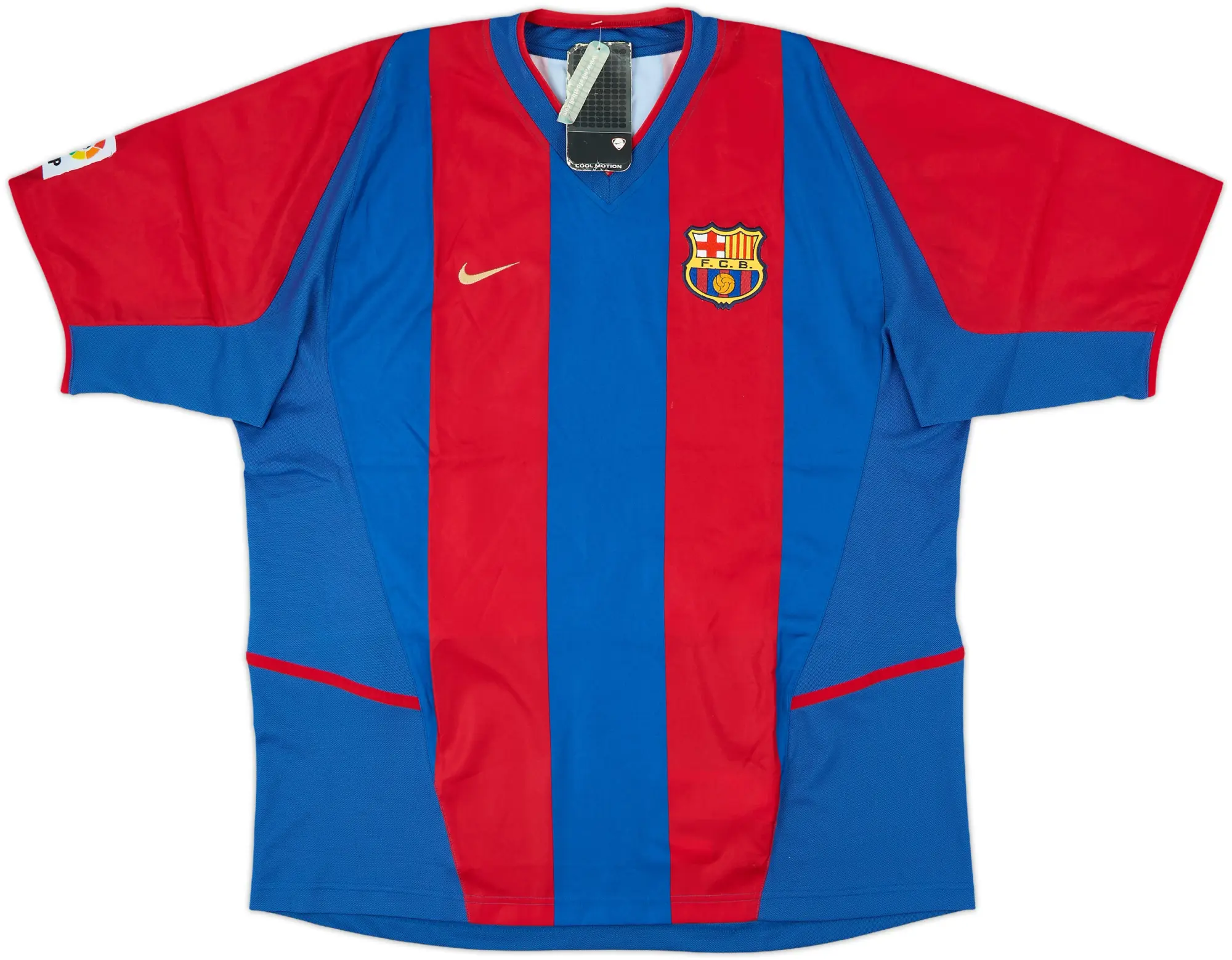 Nike Barcelona Mens SS Home Shirt 2002/03