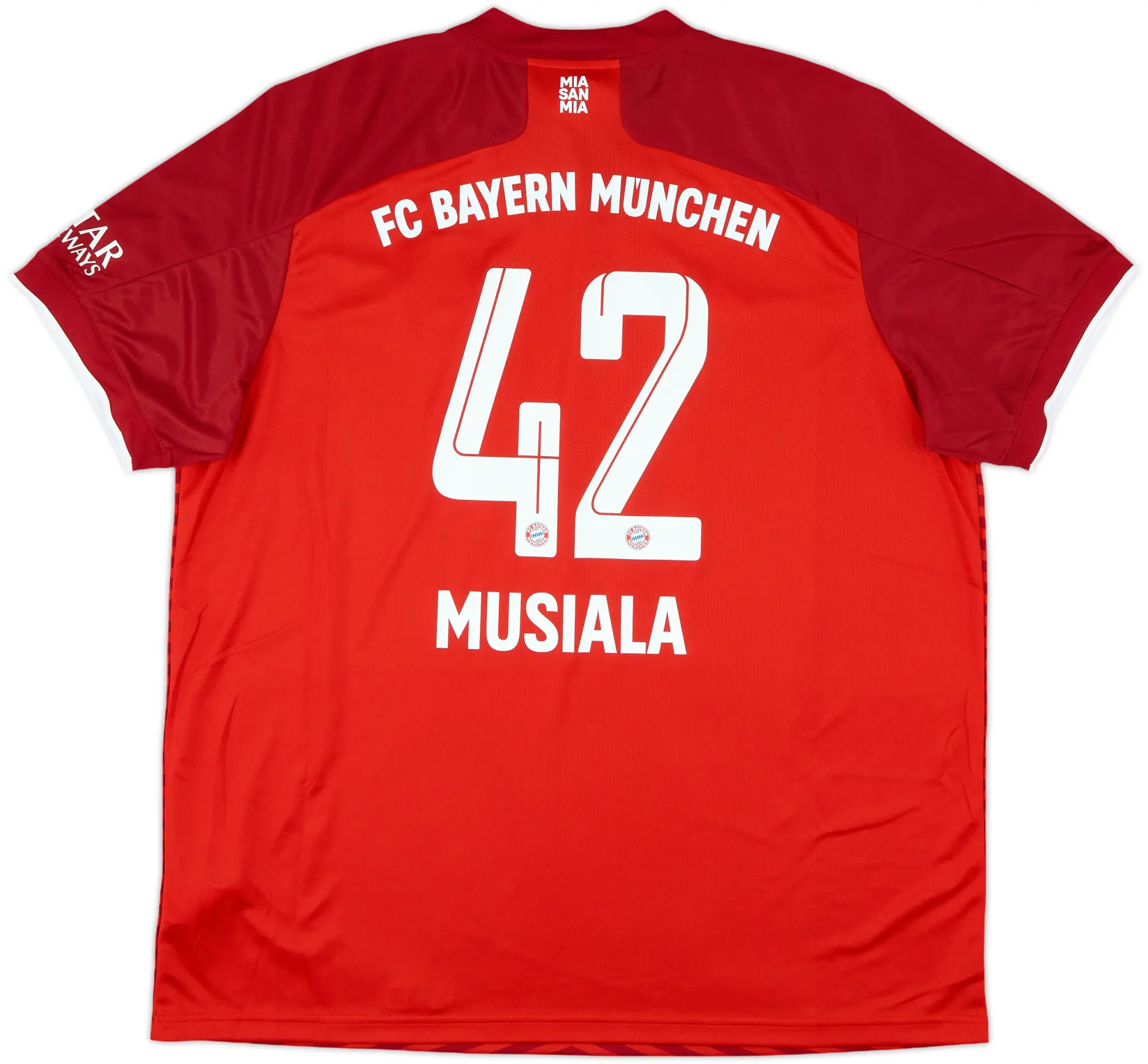 adidas Bayern Munich Mens SS Home Shirt 2021/22