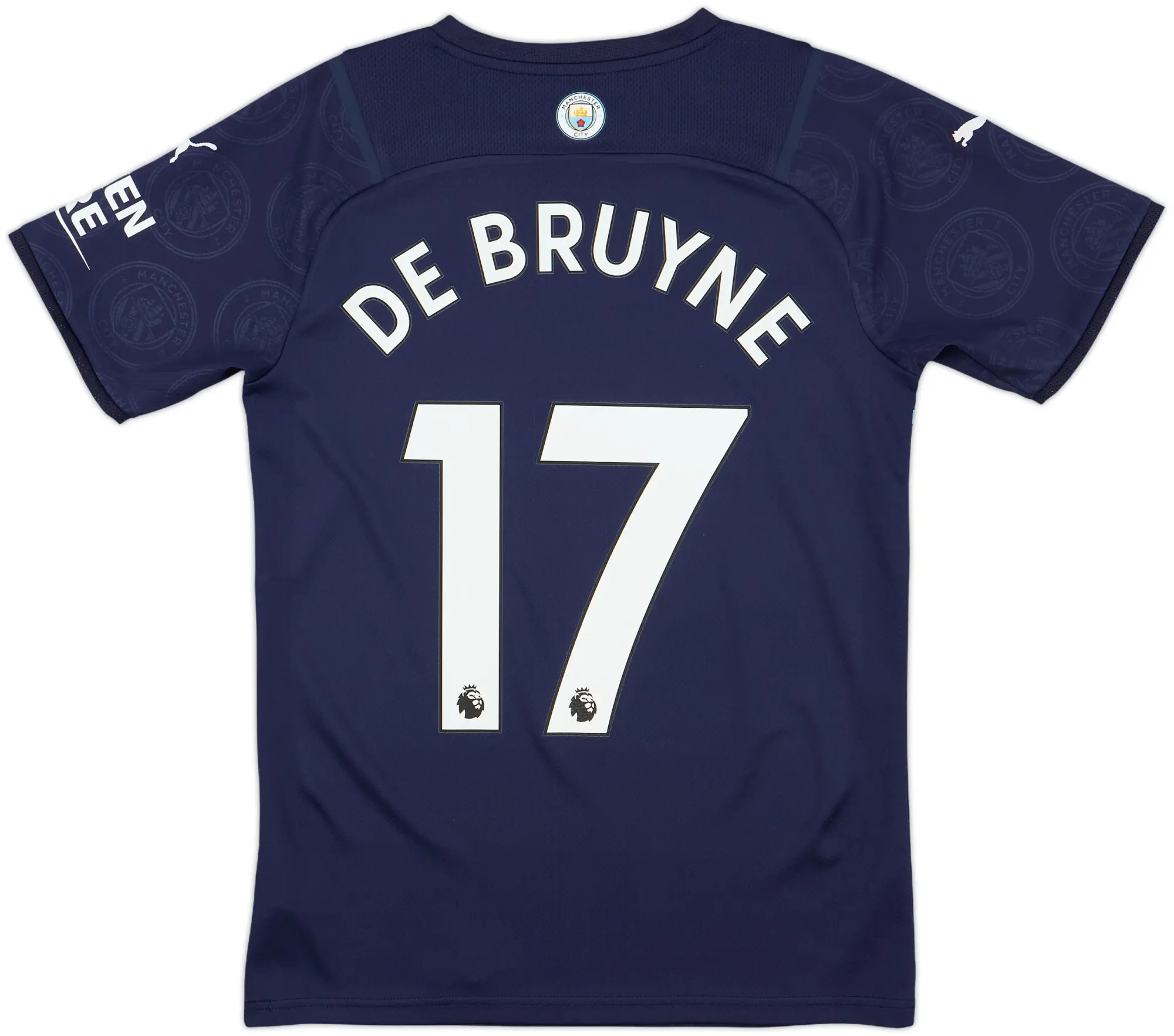2021-22 Manchester City Third Shirt De Bruyne #17 - 10/10 - (S)