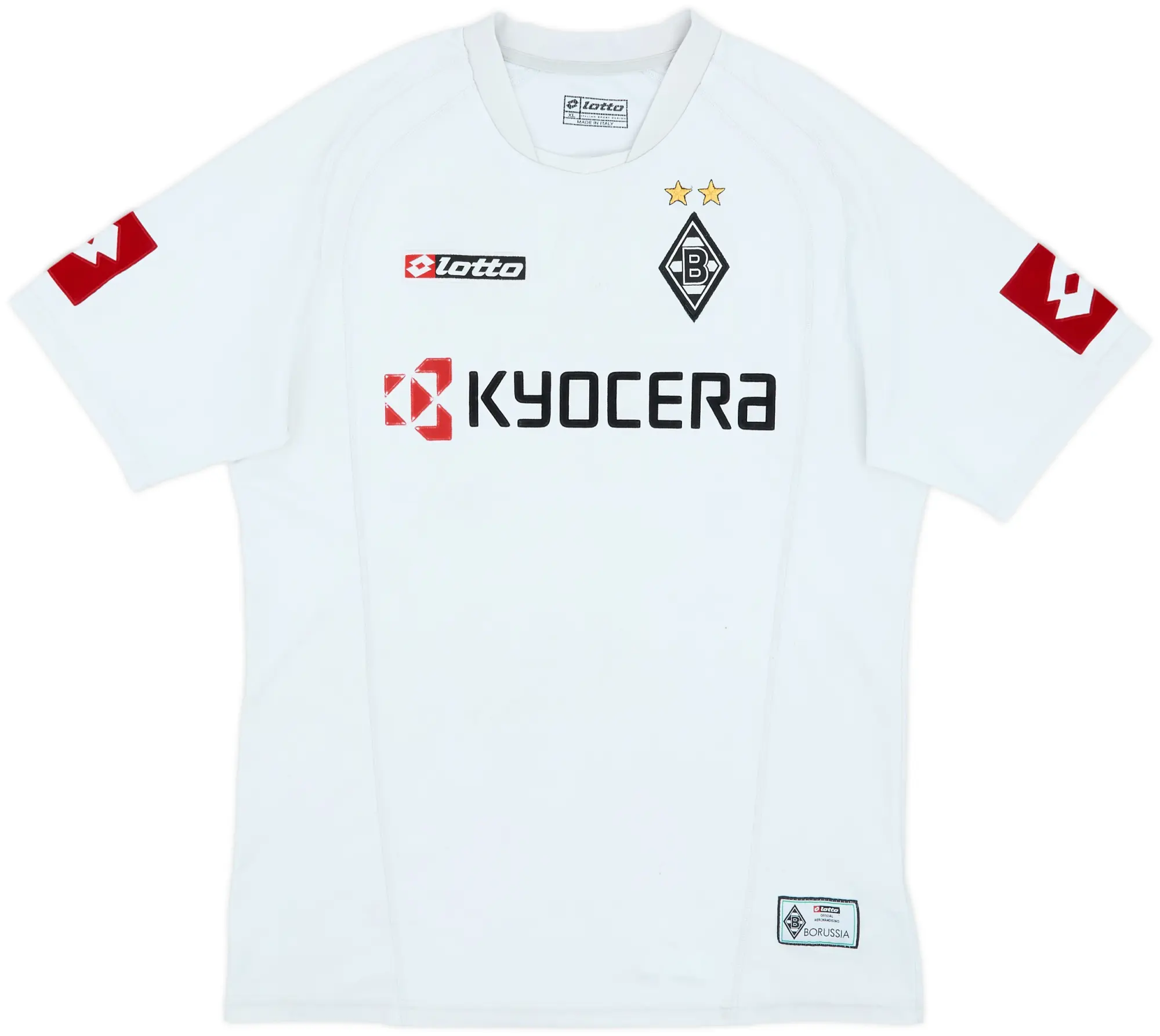 Lotto Borussia Monchengladbach Mens SS Home Shirt 2005/06