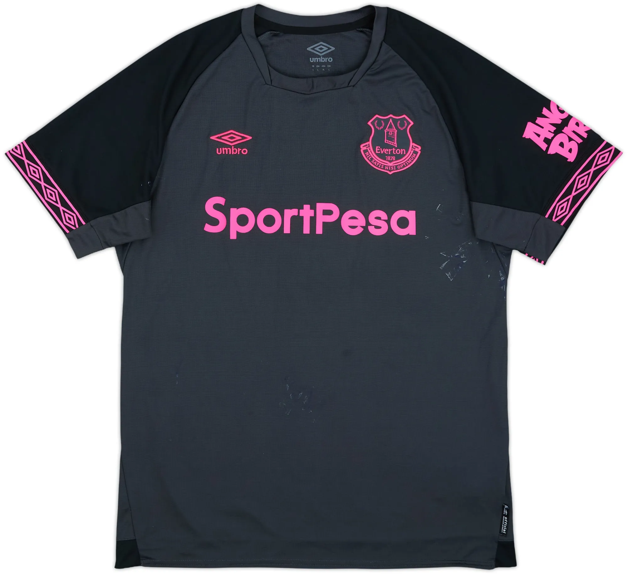 Umbro Everton Mens SS Away Shirt 2018/19