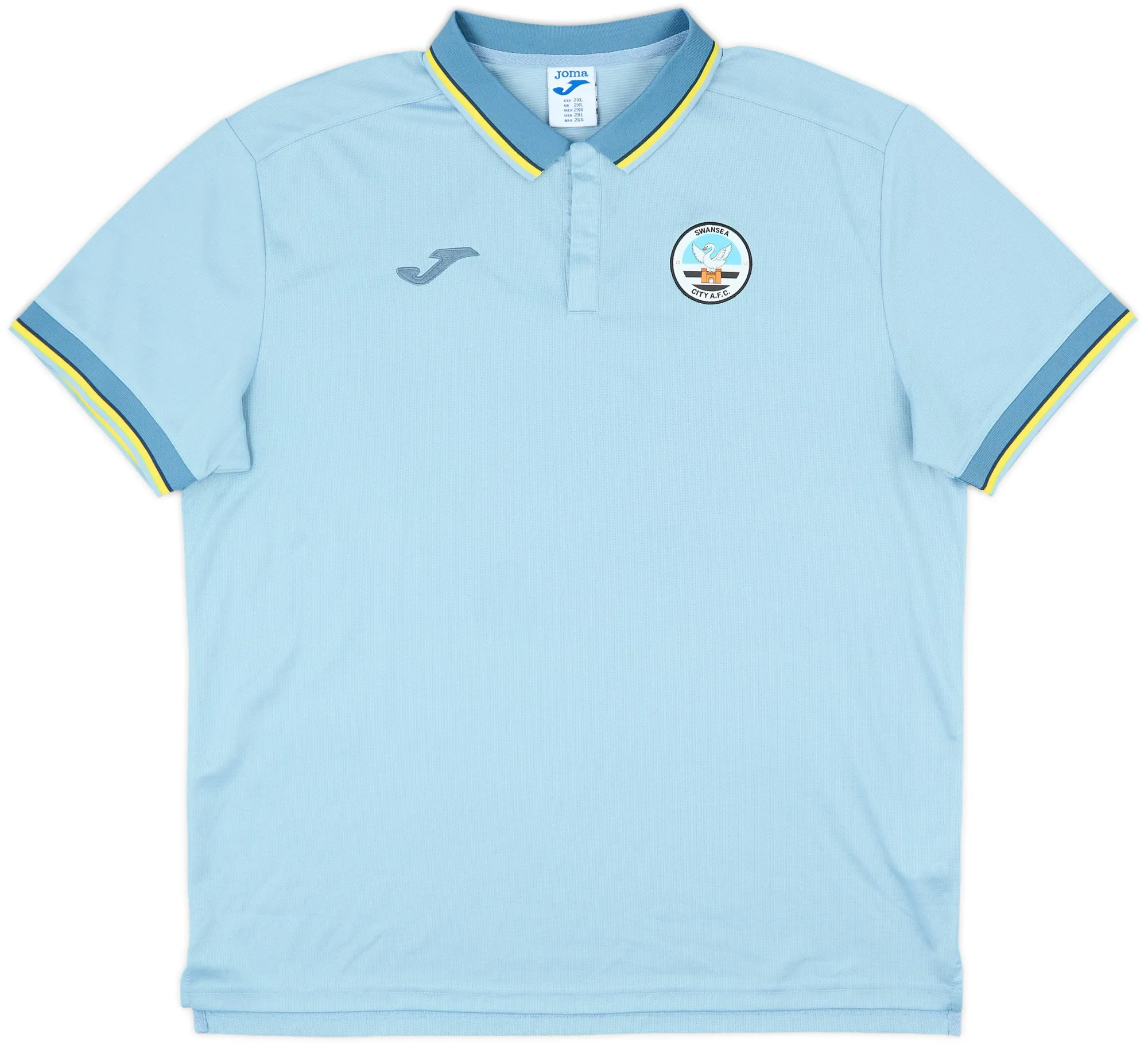 Joma Swansea City Mens SS Home Shirt 2021/22