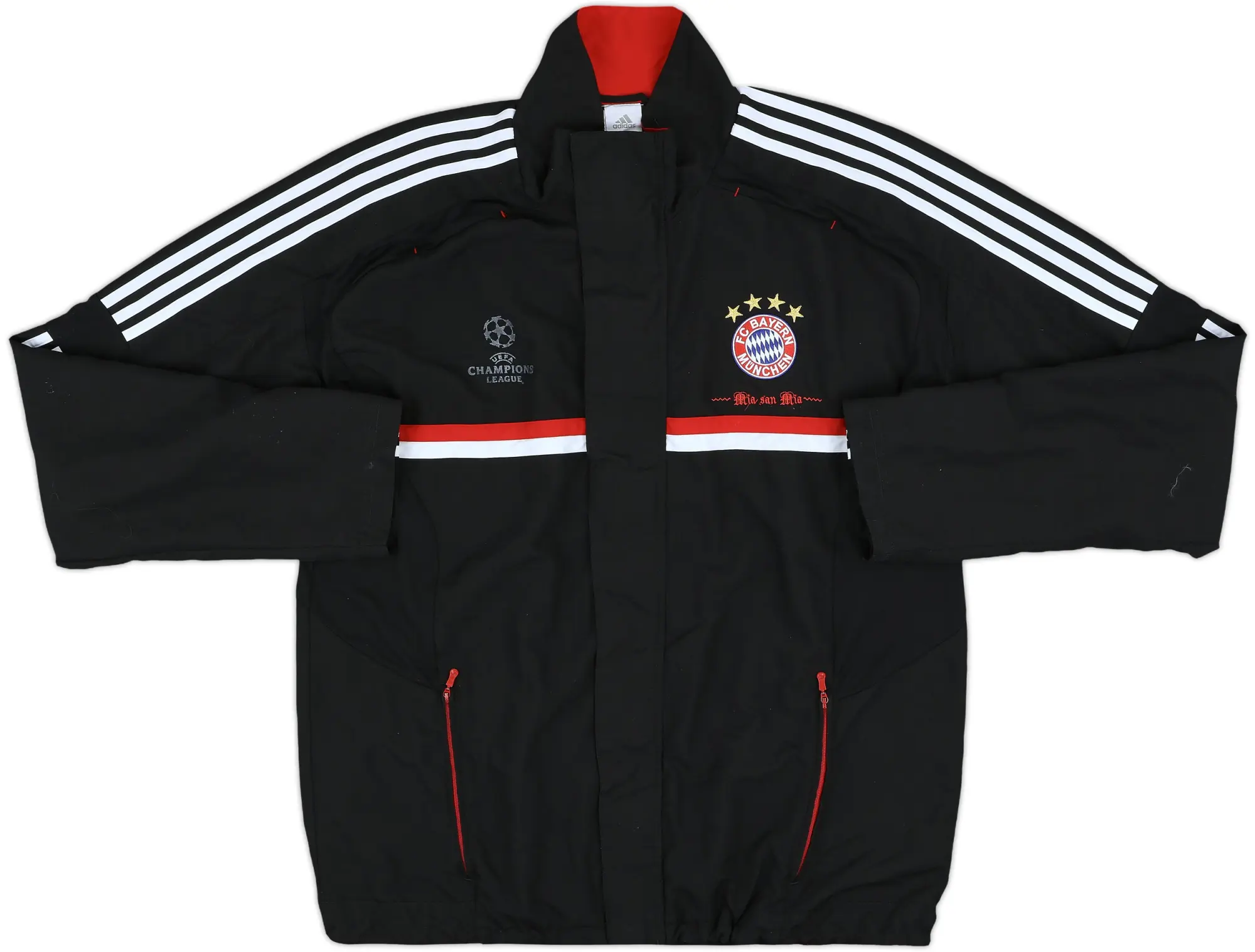 2011-12 Bayern Munich adidas CL Hooded Rain Jacket - 6/10 - (XXL)
