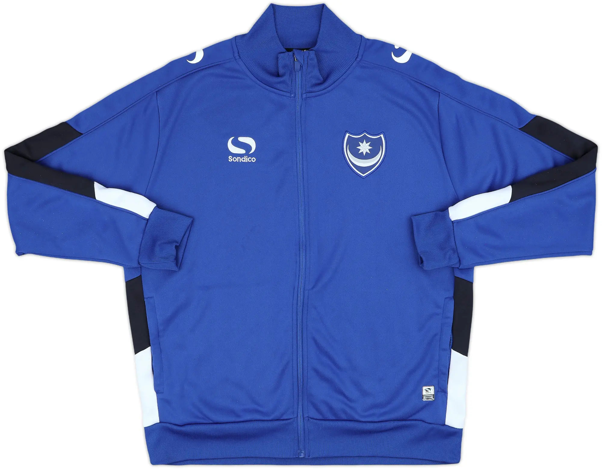 2014-15 Portsmouth Sondico Track Jacket - 8/10 - (M)