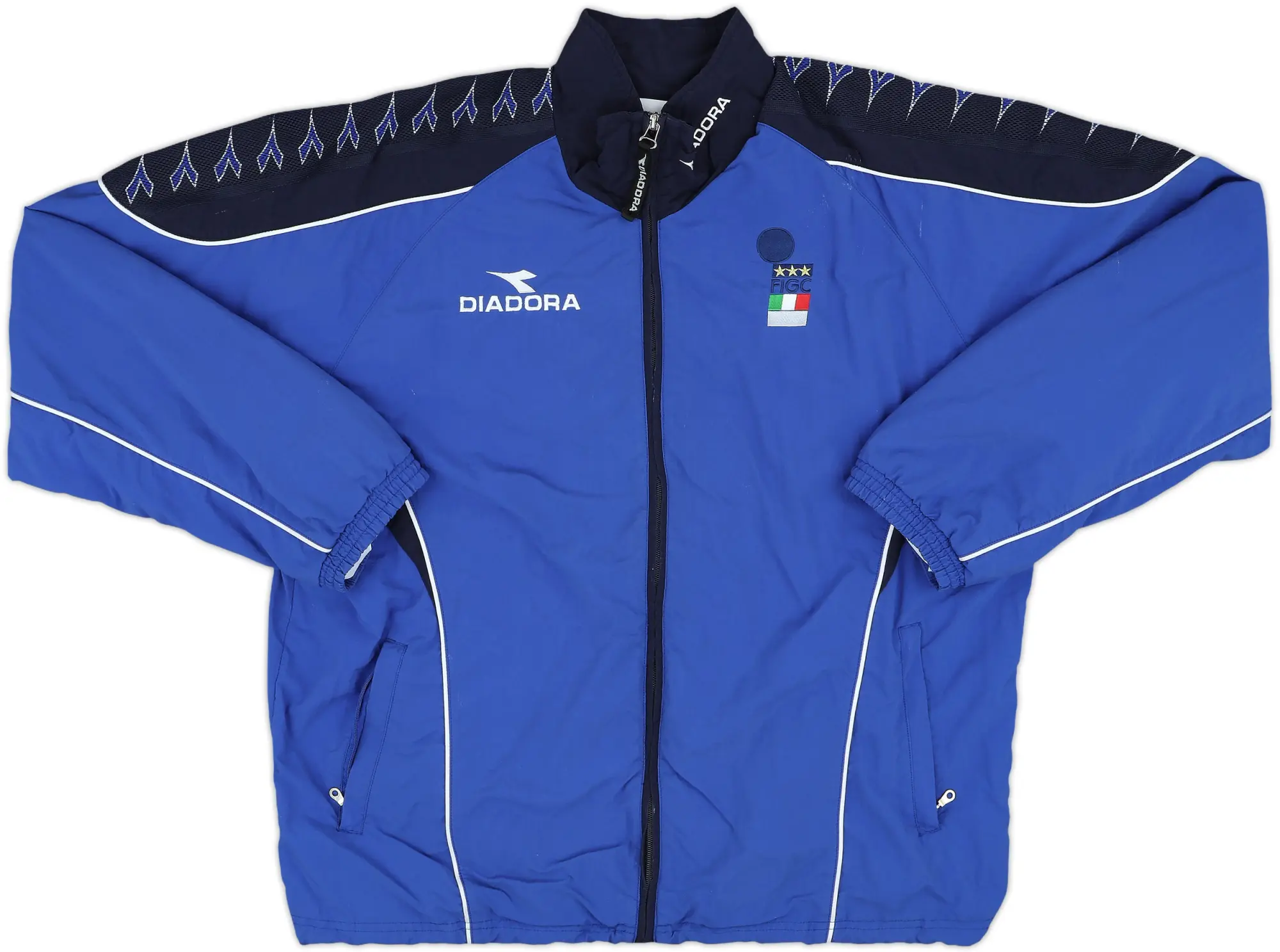 1990s Italy Referee Diadora Track Jacket - 8/10 - (L)