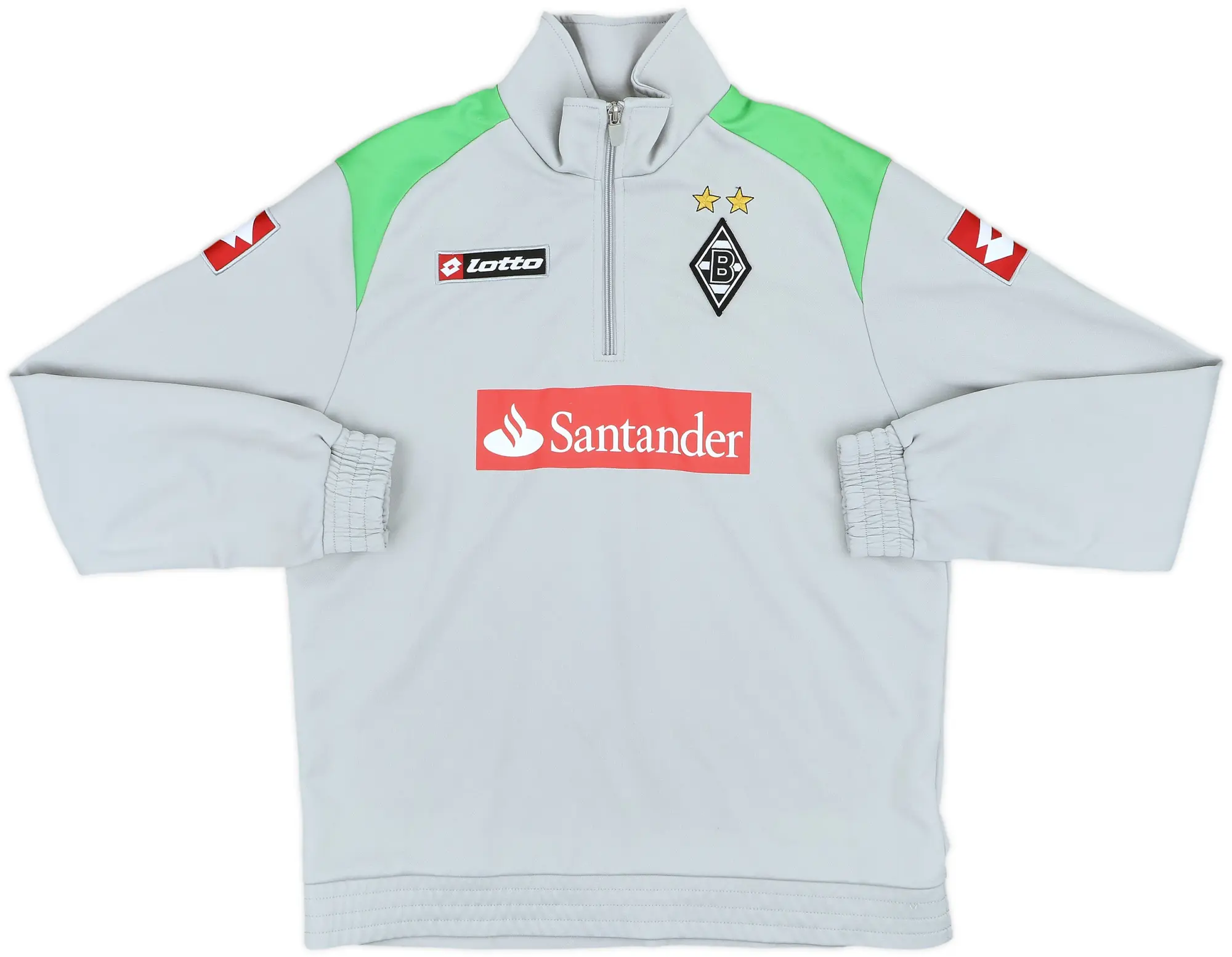 2010-11 Borussia Monchengladbach Lotto 1/4 Zip Training Top - 8/10 - (S)