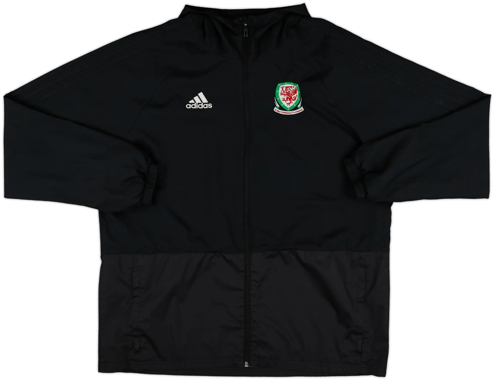 2018-19 Wales adidas Track Jacket - 9/10 - (XL)