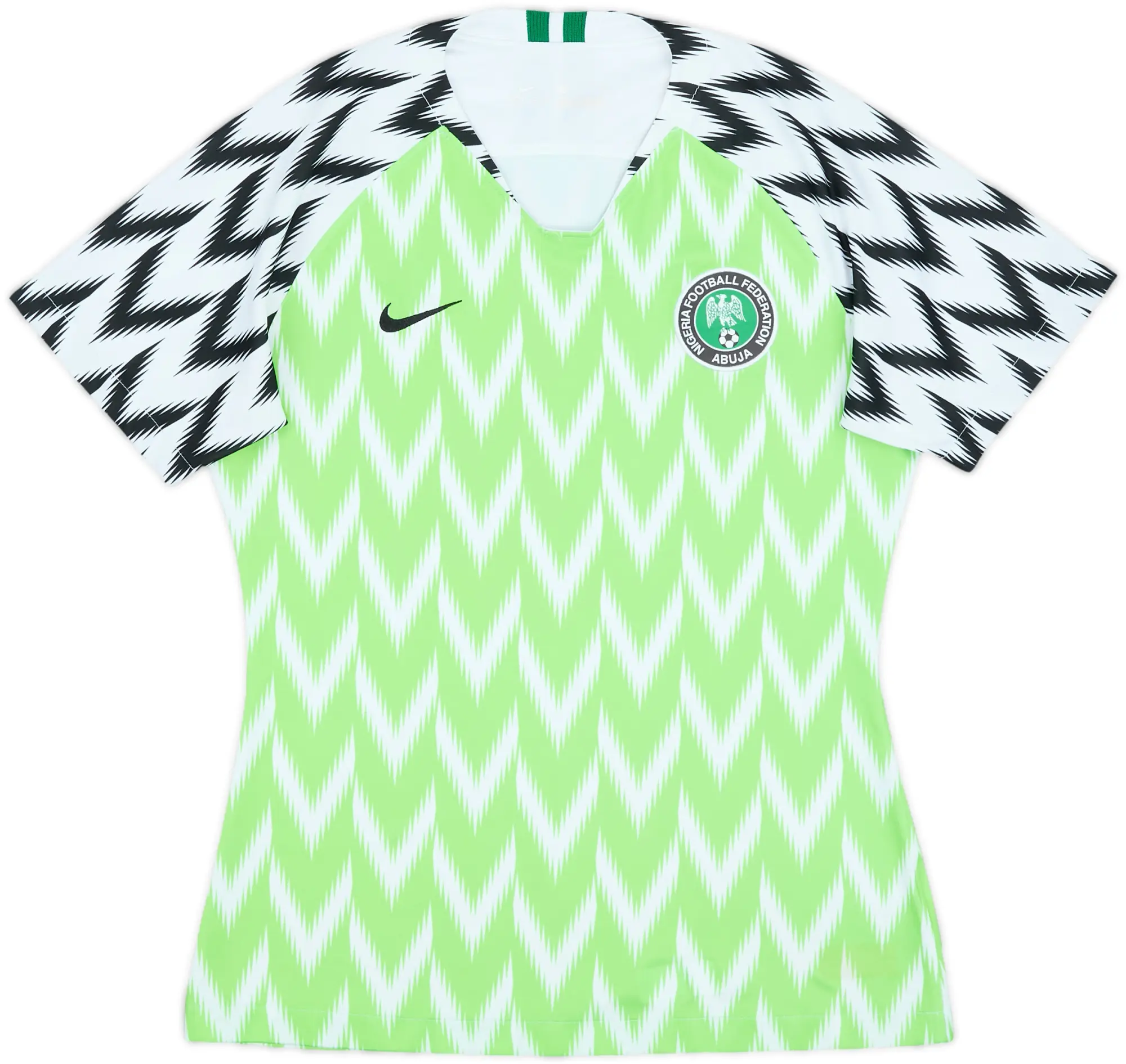 2018-19 Nigeria Home Shirt - 9/10 - (Women's S)