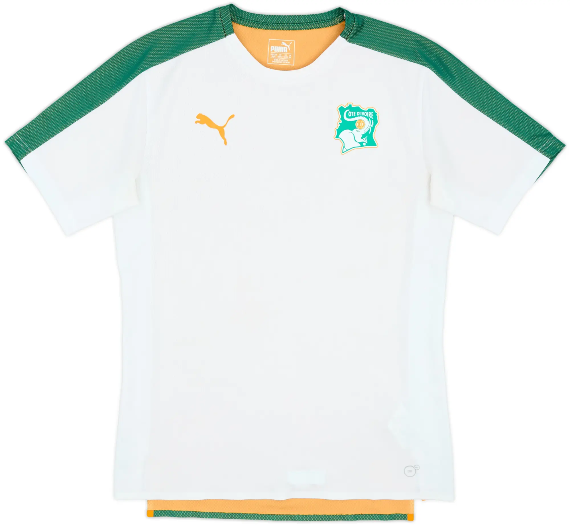 2017-18 Ivory Coast Player Issue Puma Training Shirt - 9/10 - (M)
