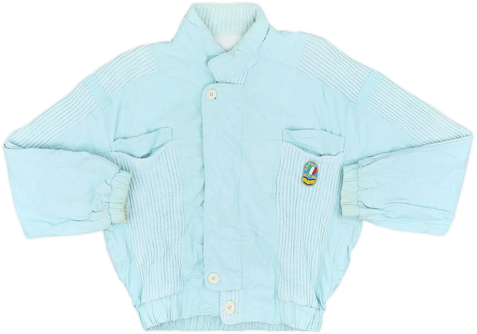 1990 Italy Pop 84 Bomber Jacket - 8/10 - (Women's S)