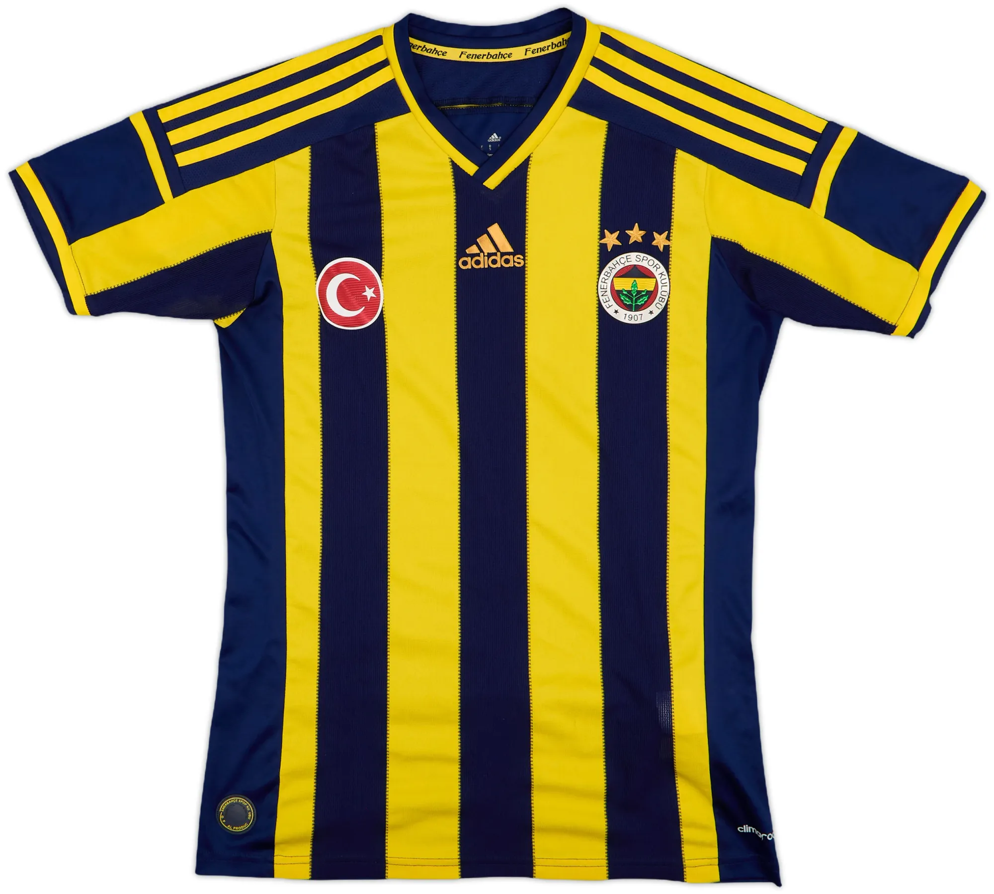 adidas Fenerbahce Mens SS Home Shirt 2014/15