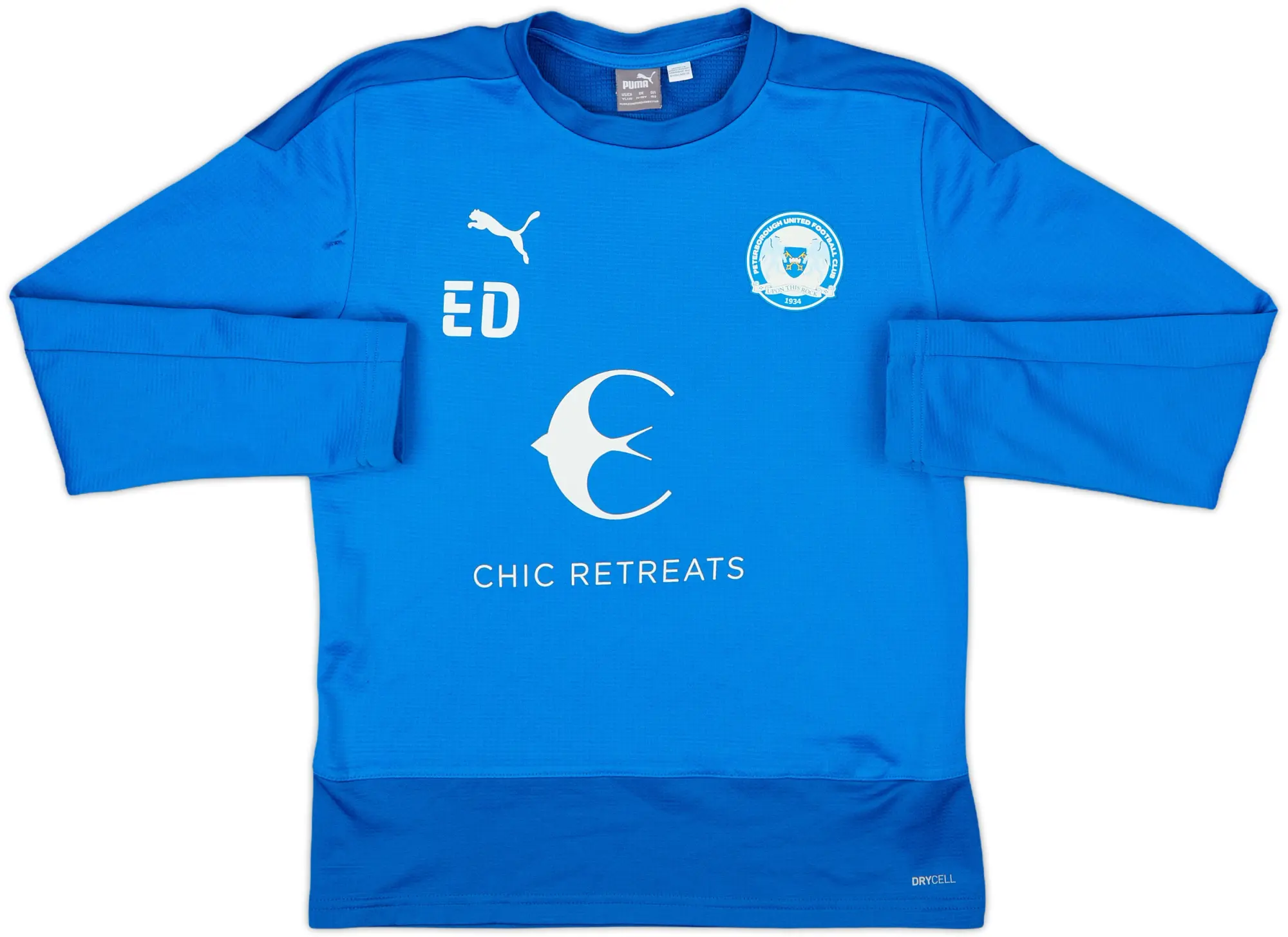 2019-20 Peterborough Puma Drill Top - 5/10 - (M.Boys)
