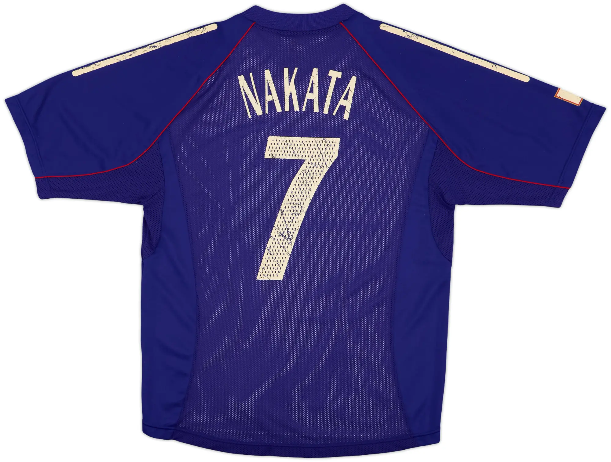 2002-04 Japan Player Issue Home Shirt Nakata #7 - 5/10 - (L)