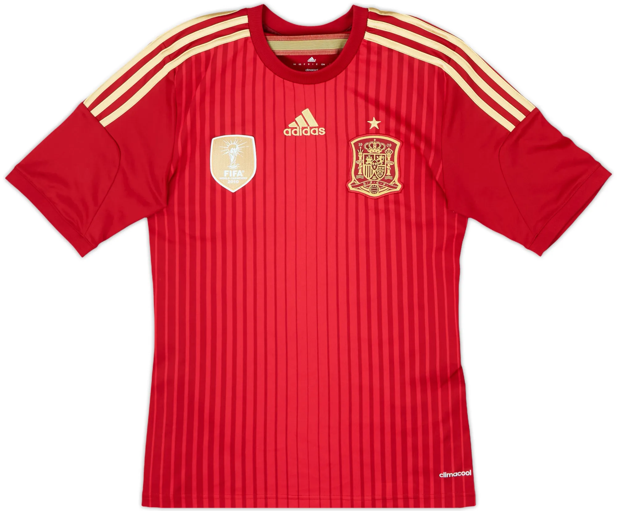 adidas Spain Mens SS Home Shirt 2013