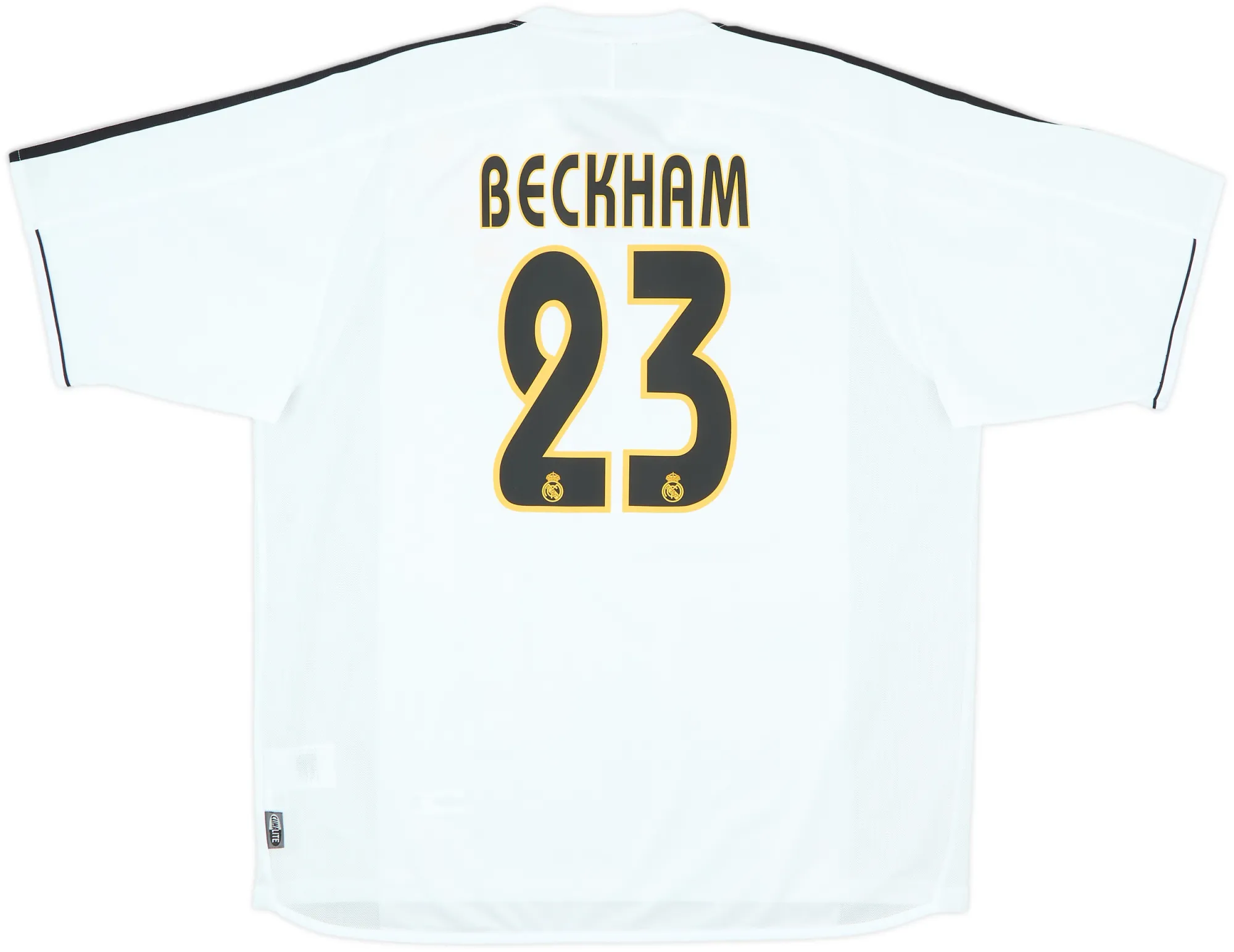 adidas Real Madrid Mens SS Home Shirt 2003/04