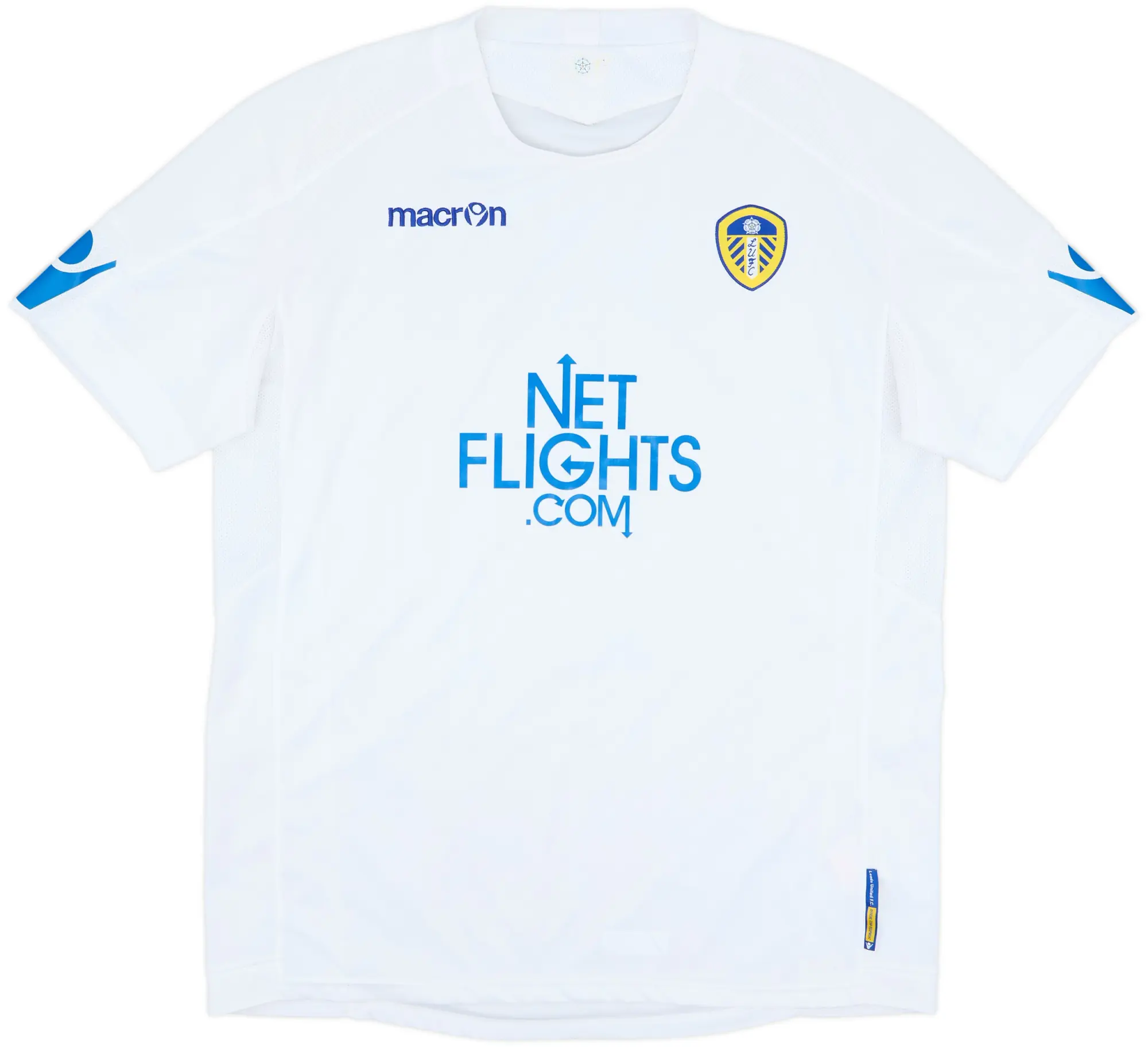 2010-11 Leeds United Home Shirt - 8/10 - (XXL)