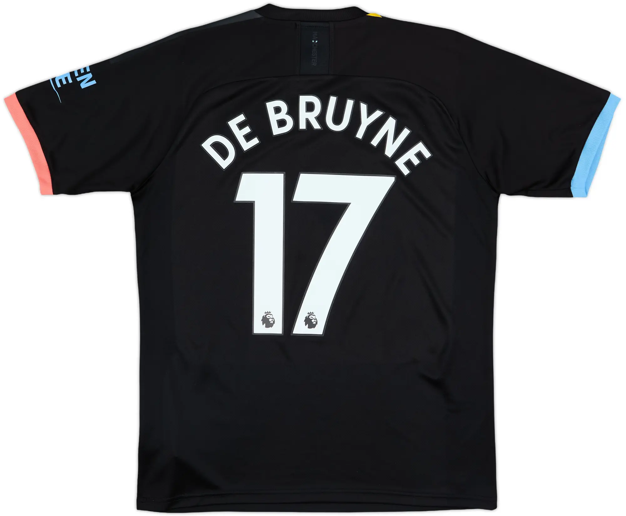 2019-20 Manchester City Away Shirt De Bruyne #17 - 10/10 - (M)