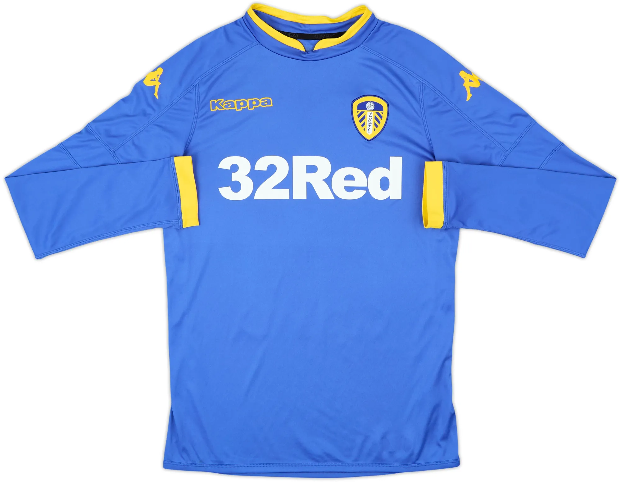 Kappa Leeds United Mens LS Away Shirt 2016/17