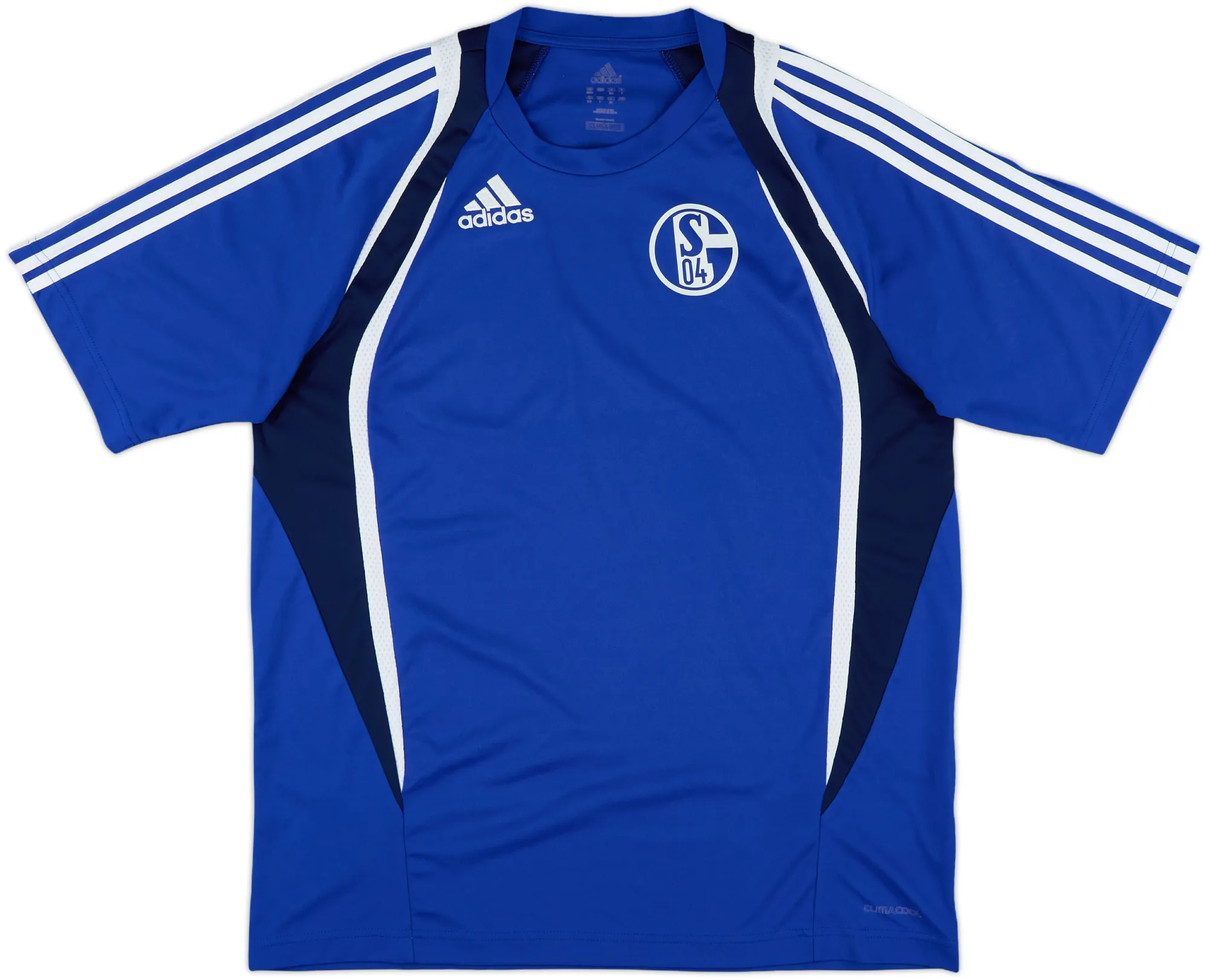 adidas Schalke 04 Mens SS Home Shirt 2009/10