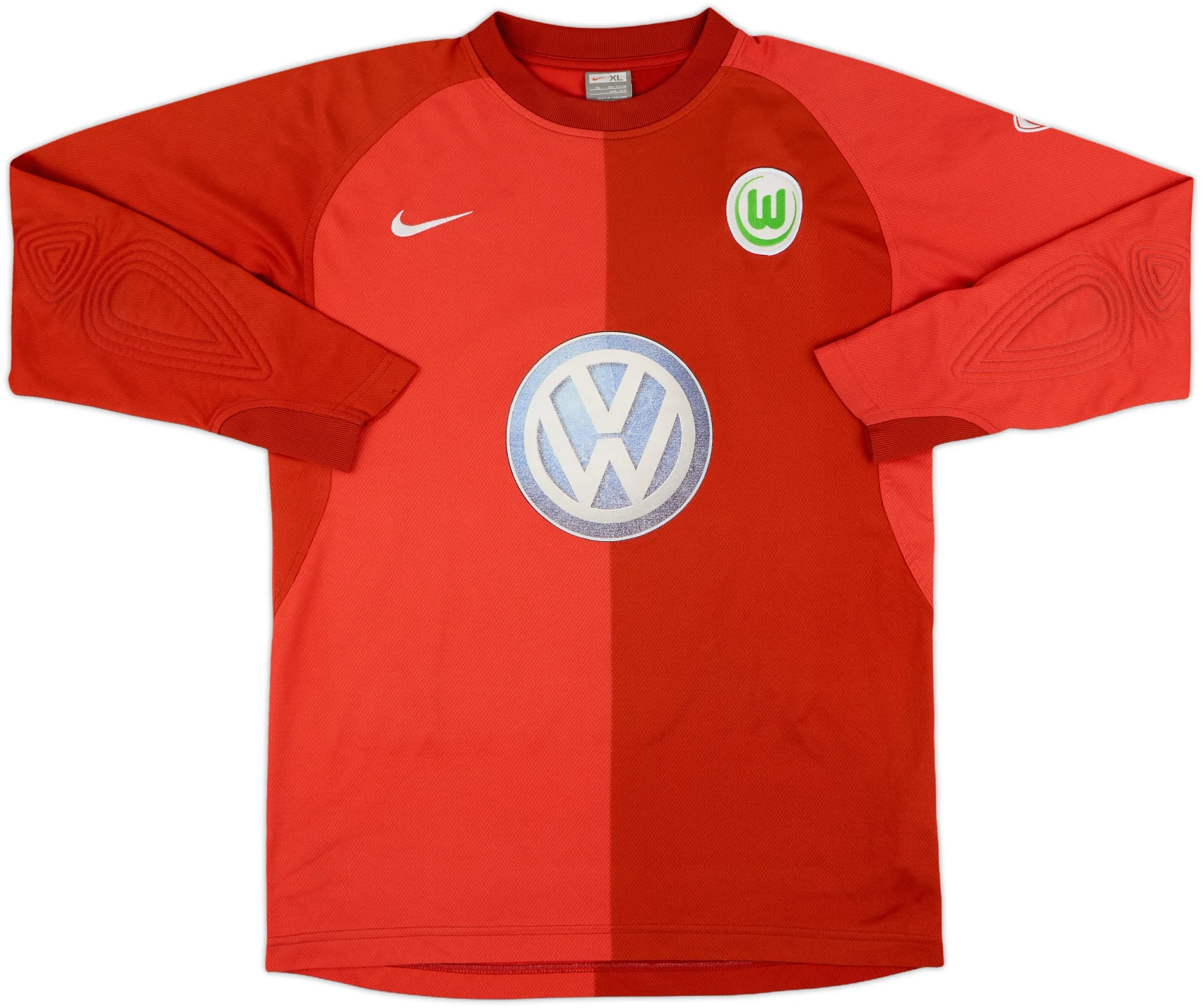 Nike Wolfsburg Boys LS Goalkeeper Home Shirt 2007/08