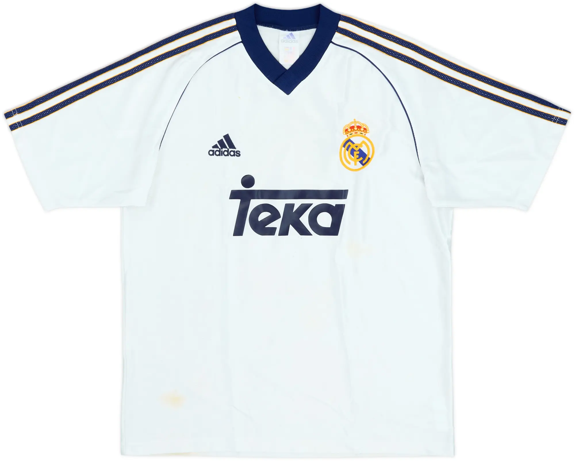 1998-00 Real Madrid Home Shirt - 5/10 - (XL.Boys)