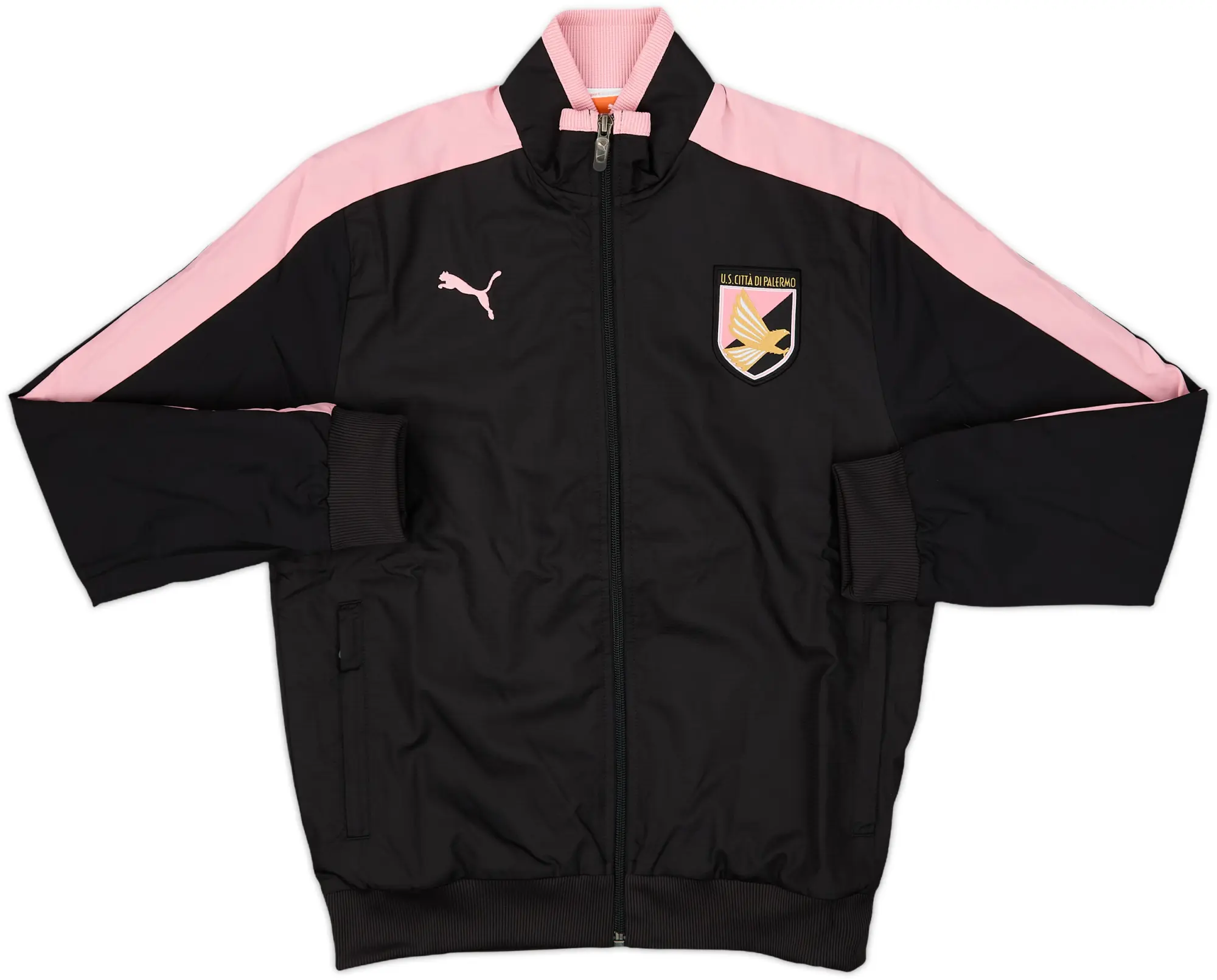 2012-13 Palermo Puma Track Jacket - 9/10 - (L.Boys)