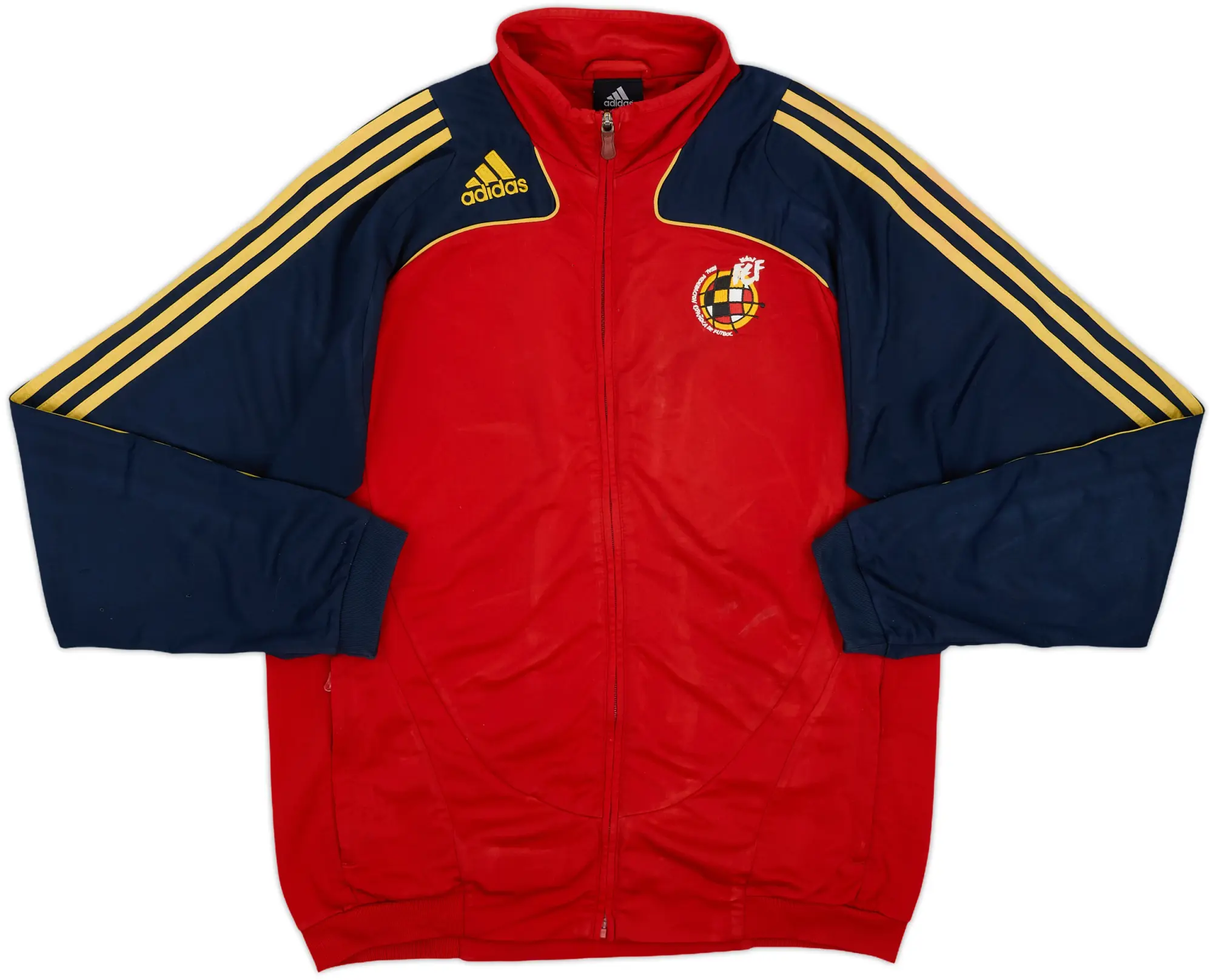 2008-09 Spain adidas Track Jacket - 8/10 - (M)