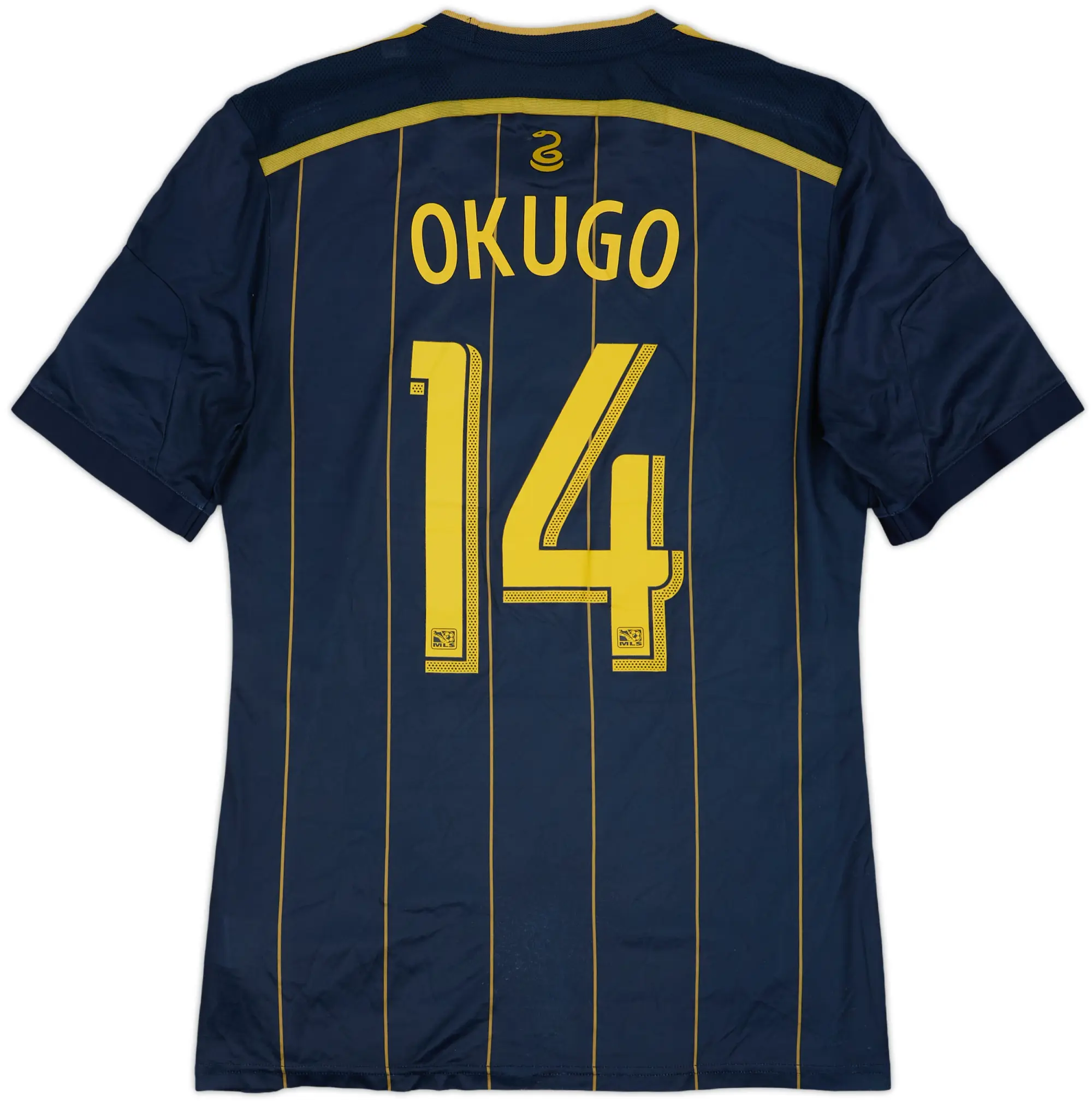 adidas Philadelphia Union Mens SS Player Issue Home Shirt 2014