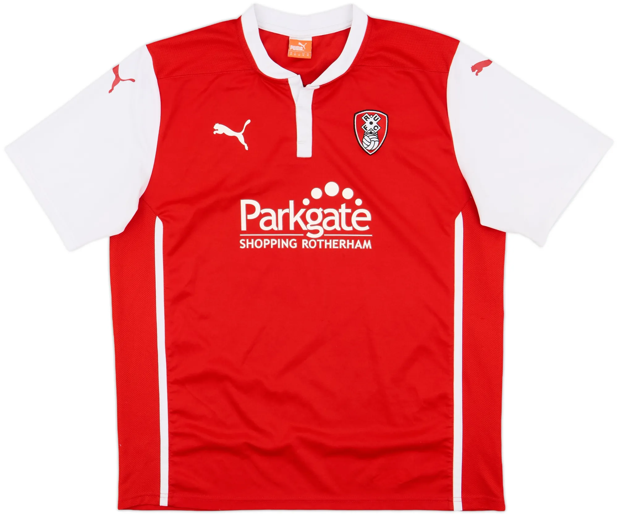 Puma Rotherham United Mens SS Home Shirt 2014/15