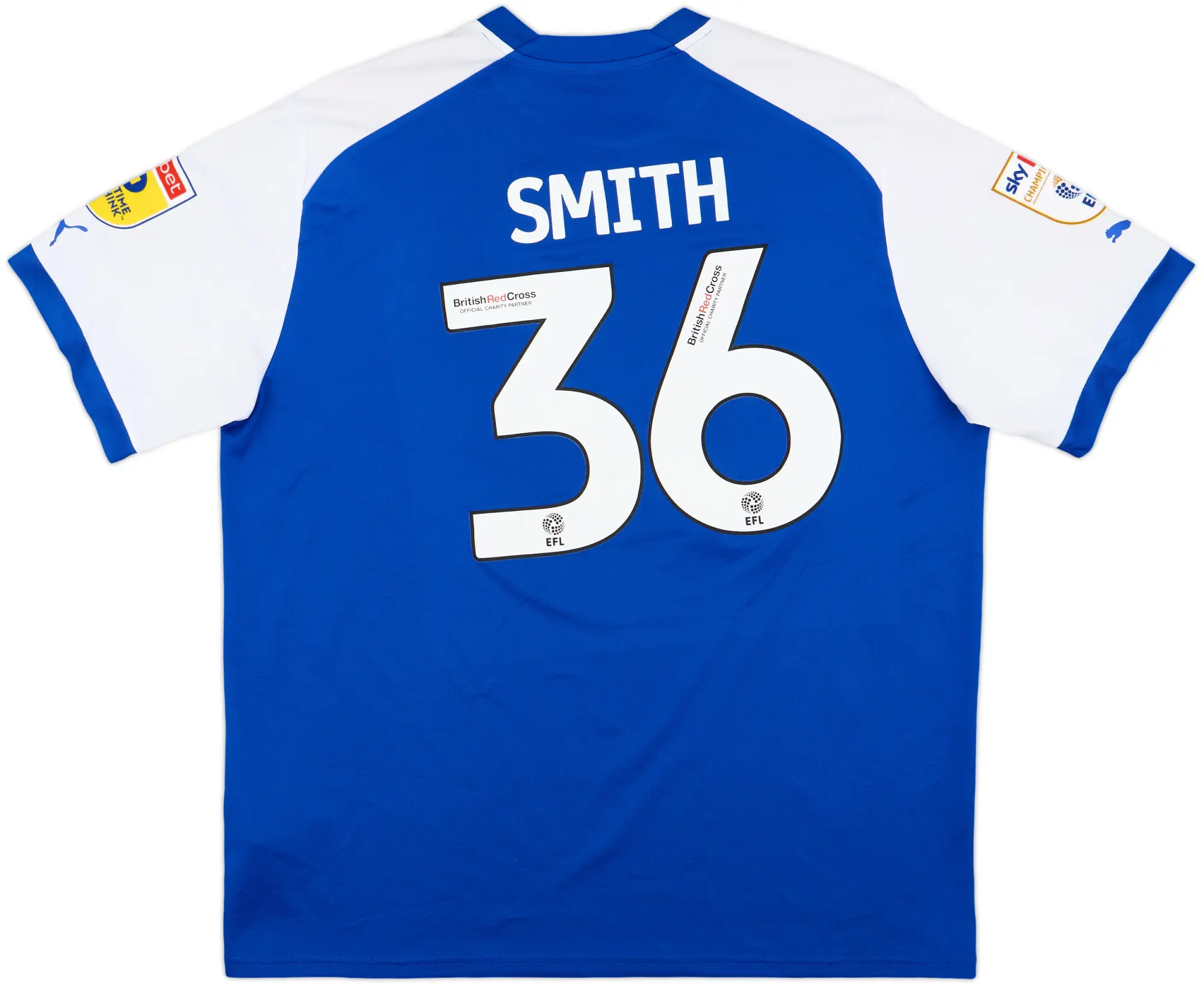2022-23 Wigan Home Shirt Smith #36 - 7/10 - (XXL)