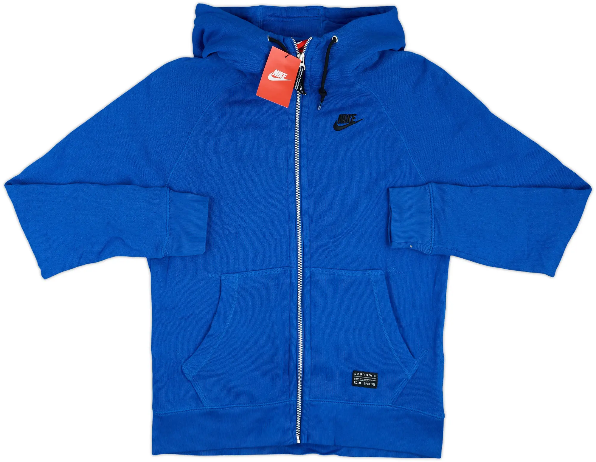 2013-14 Inter Milan Nike Hooded Zip Top (S)