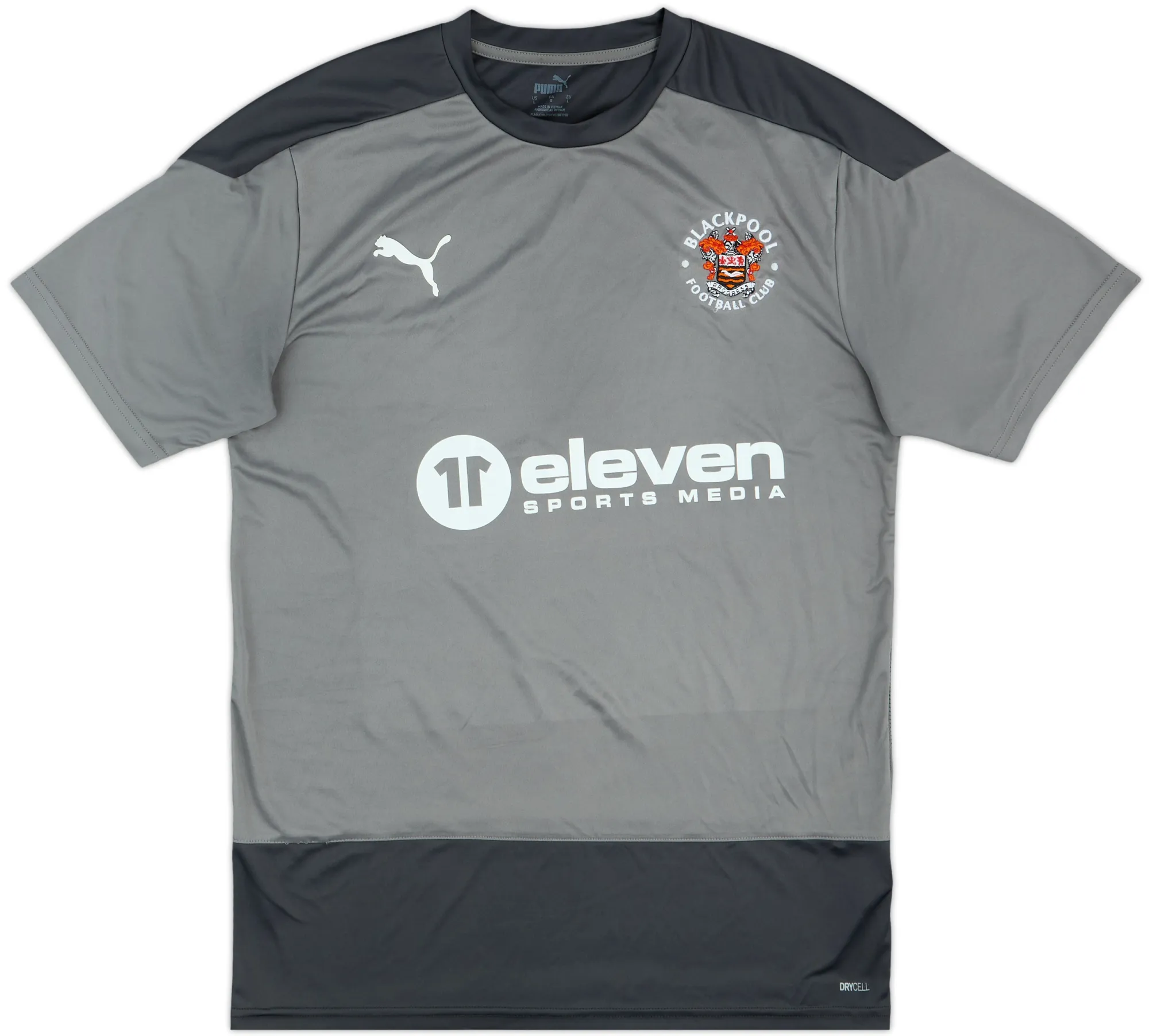 Puma Blackpool Mens SS Home Shirt 2020/21
