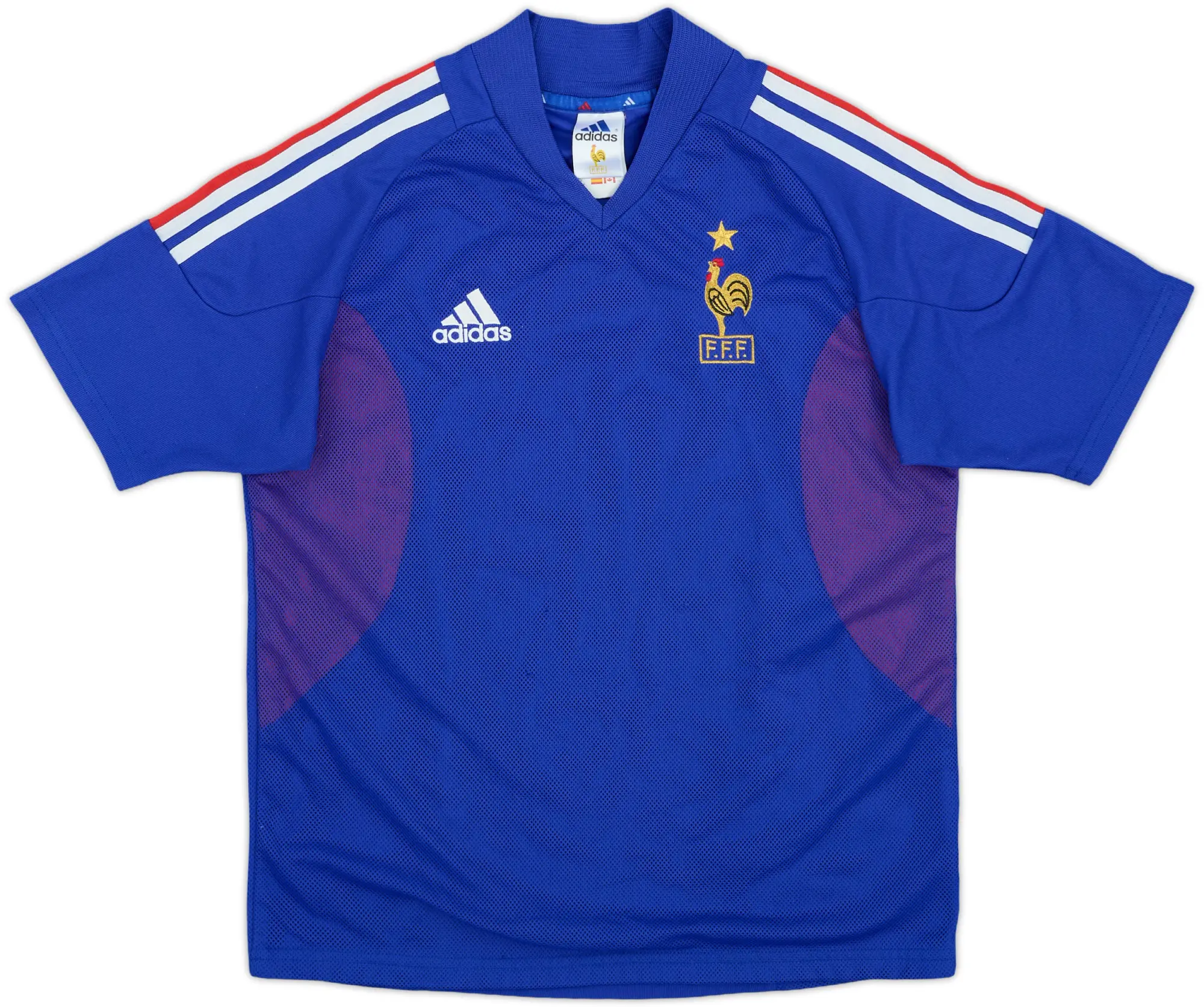 2002-04 France Home Shirt - 8/10 - (Y)