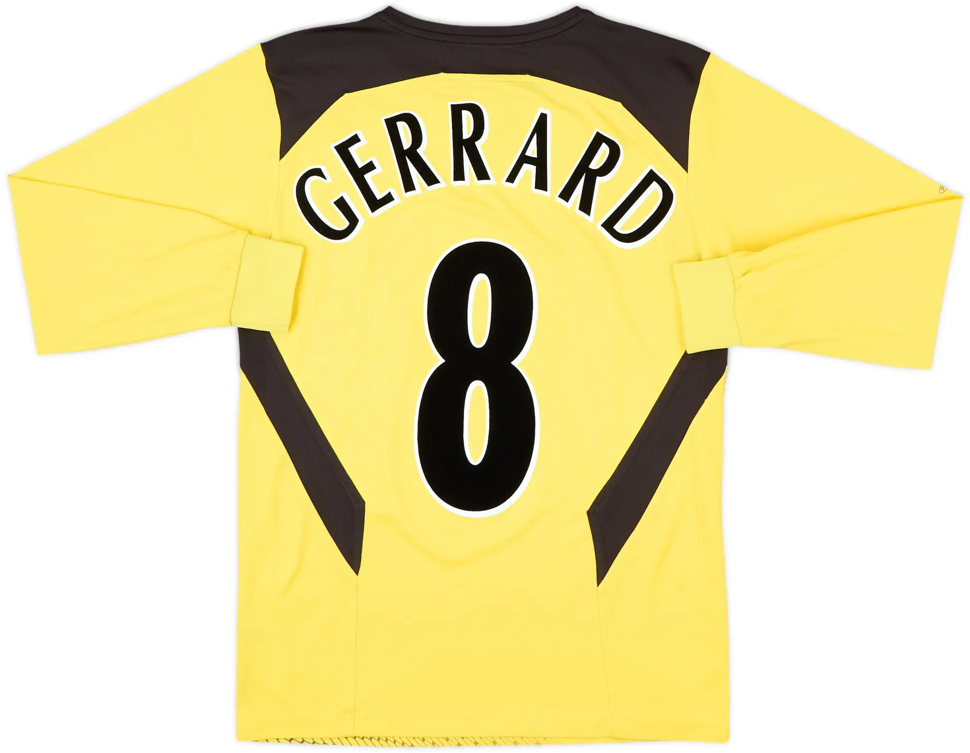 2004-06 Liverpool Away L/S Shirt Gerrard #8 - 8/10 - (XS)