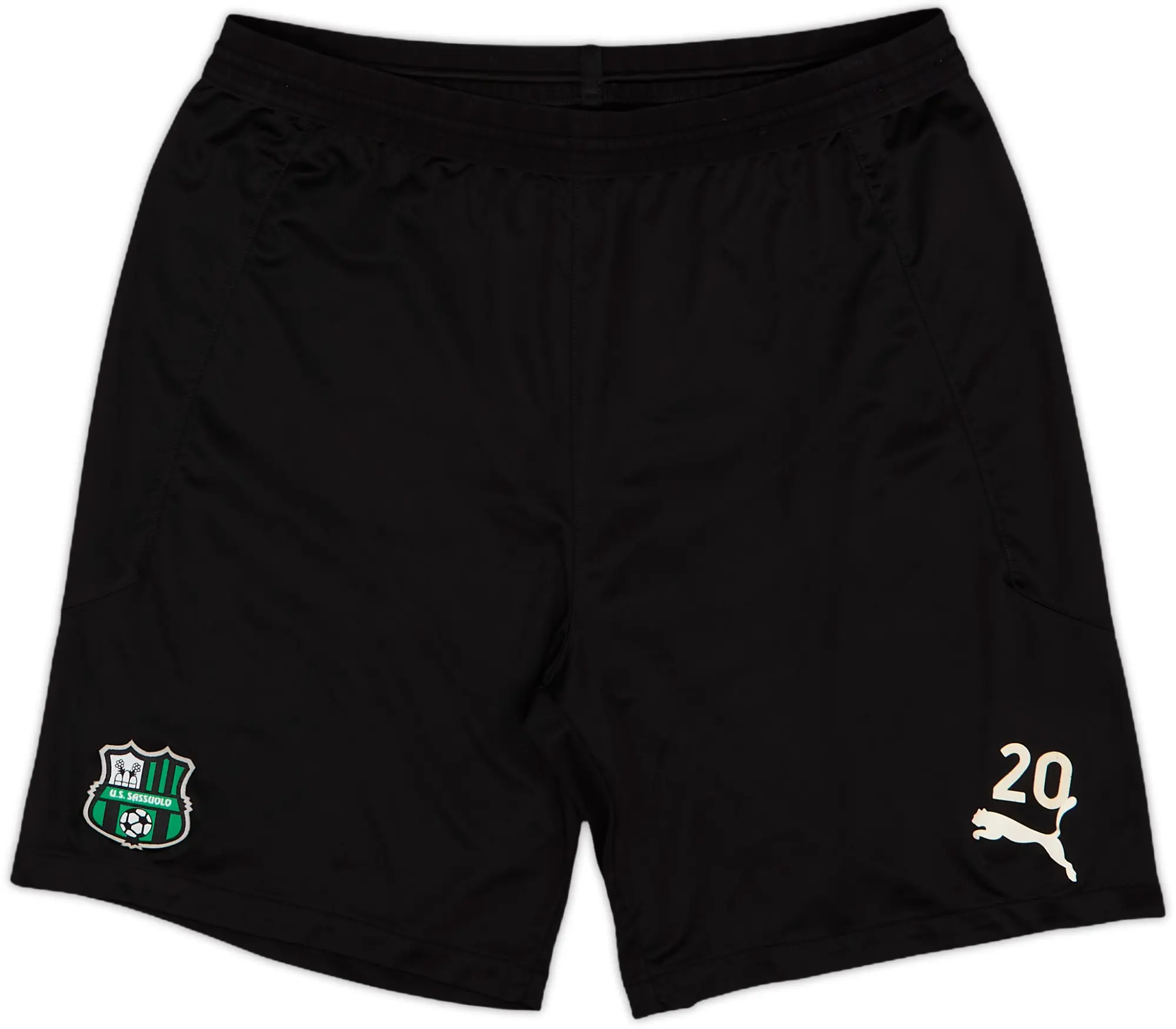 2018-19 Sassuolo Player Issue Training Shorts #20 - 7/10 - (L)