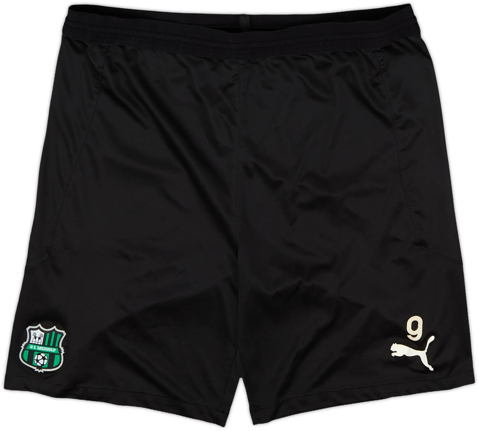 2018-19 Sassuolo Player Issue Training Shorts #9 - 7/10 - (L)