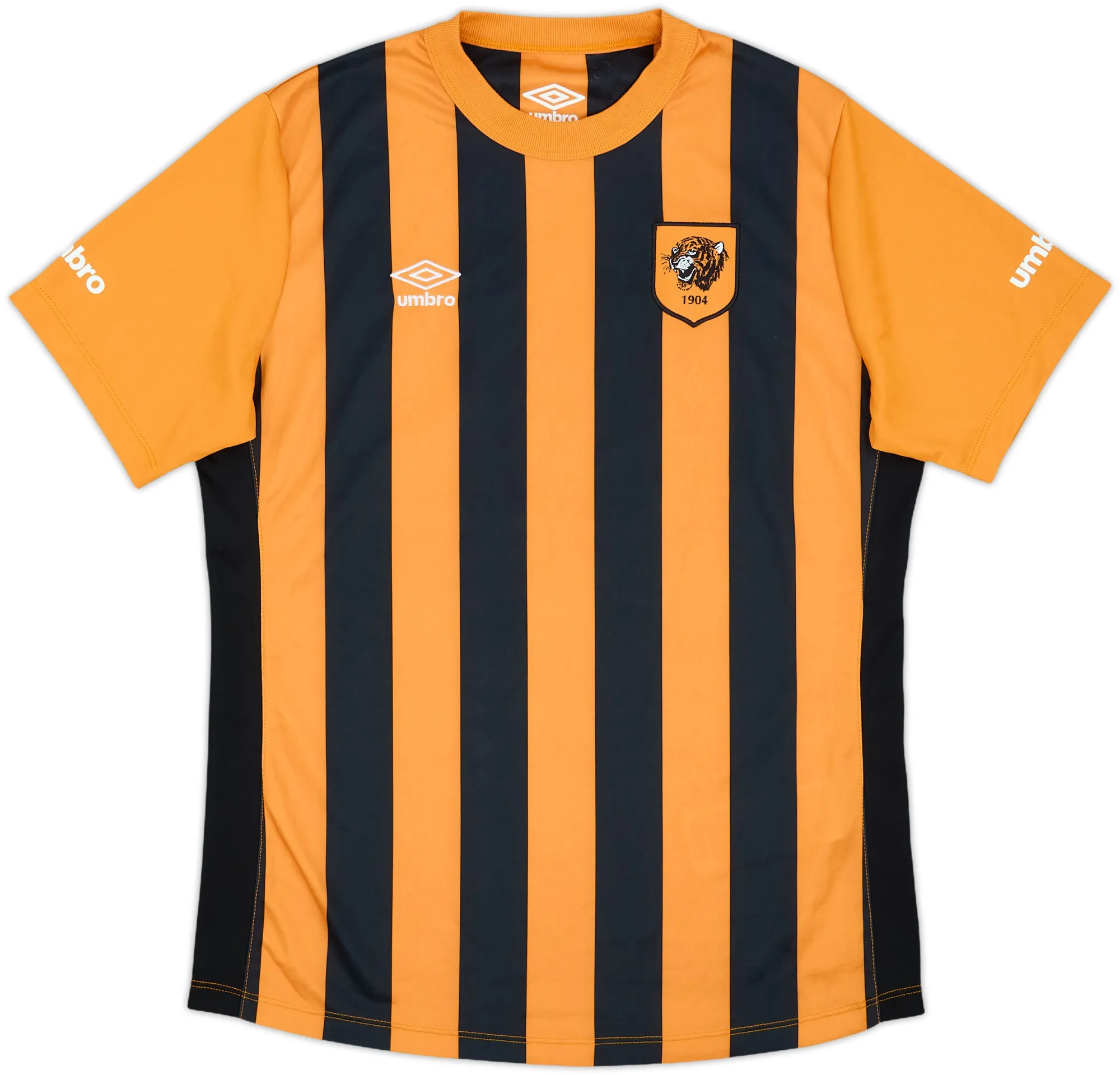 Umbro Hull City Boys SS Home Shirt 2014/15