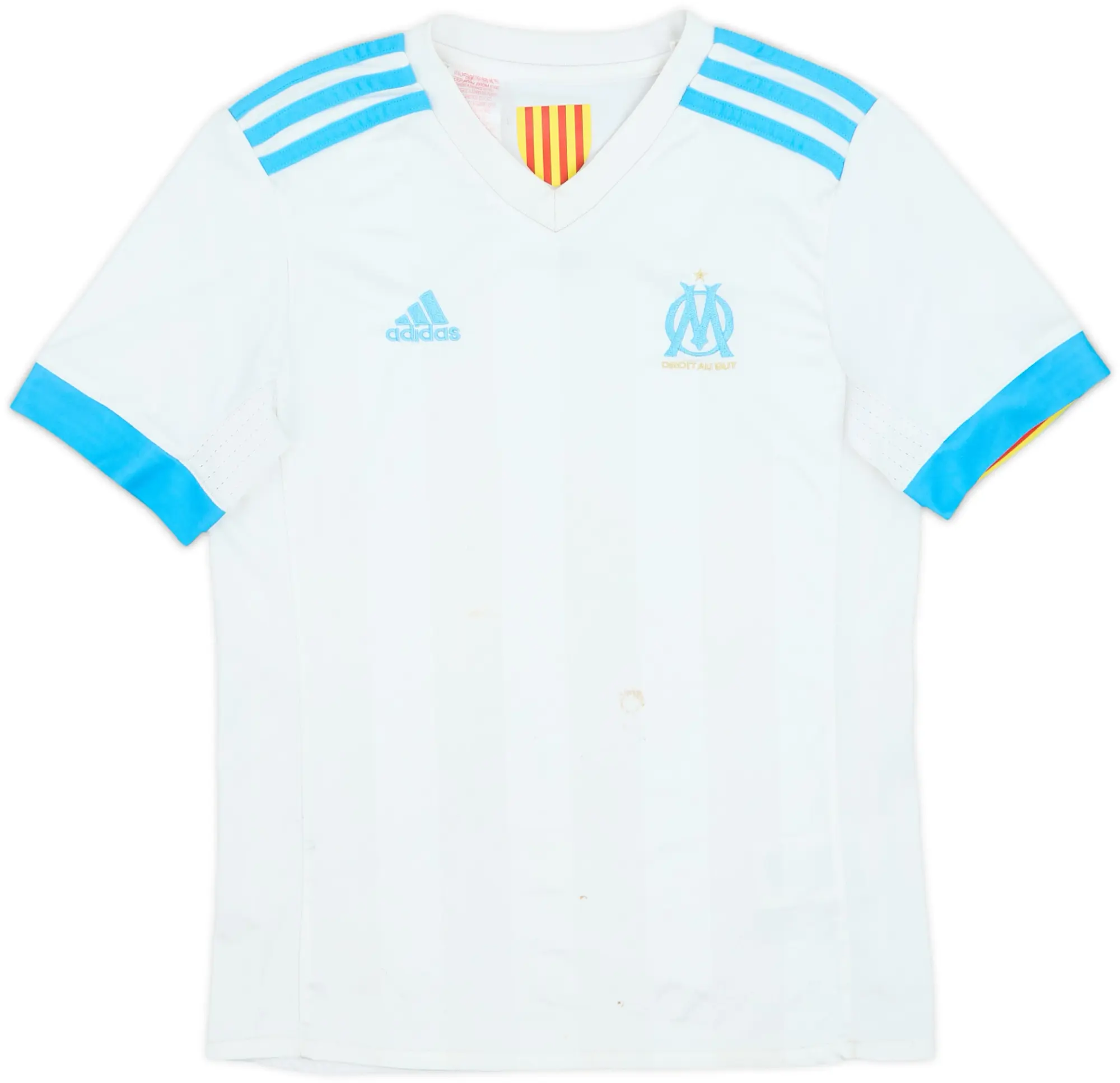 2017-18 Olympique Marseille Home Shirt - 5/10 - (M.Boys)