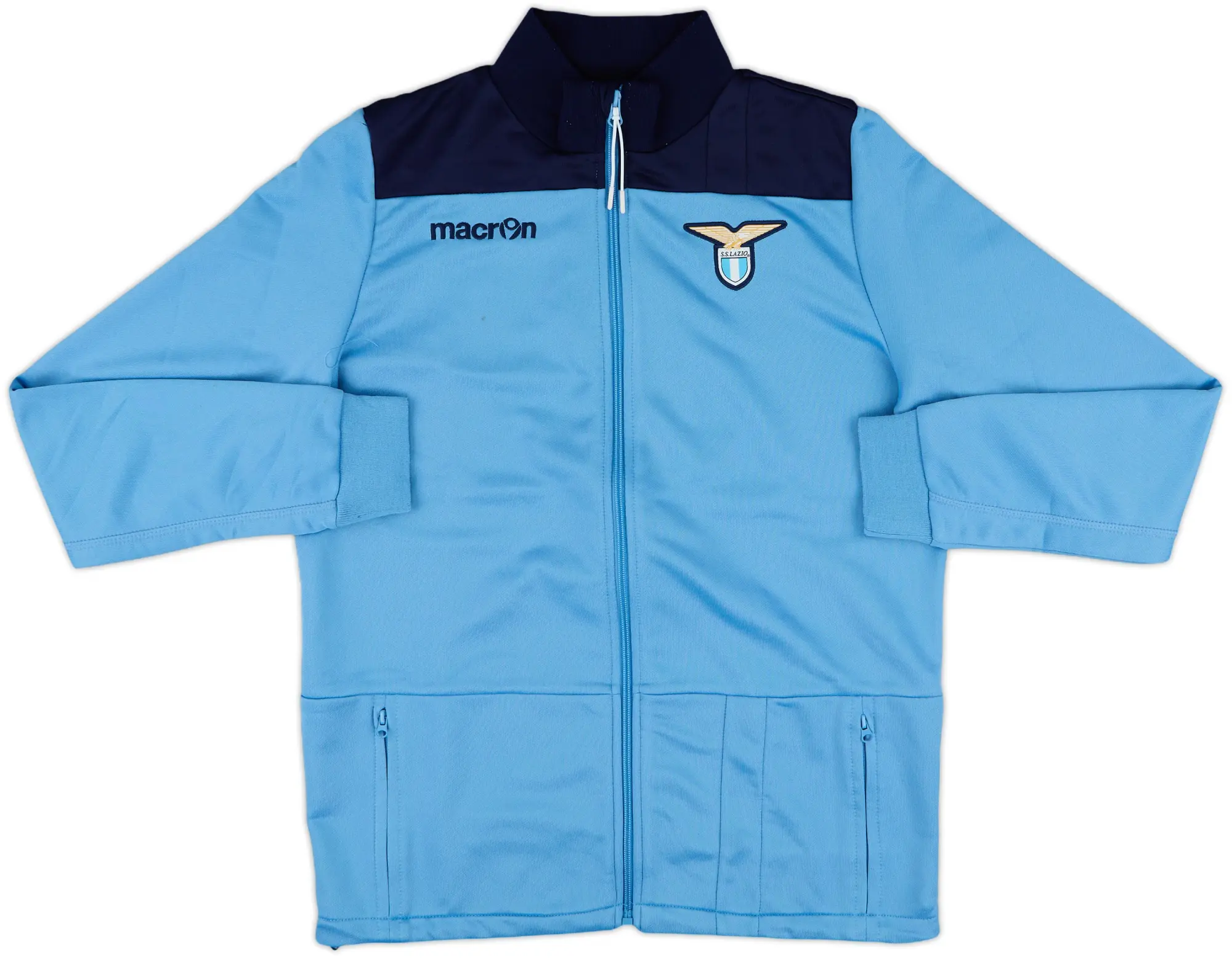 2012-13 Lazio Macron Track Jacket - 7/10 - (S)