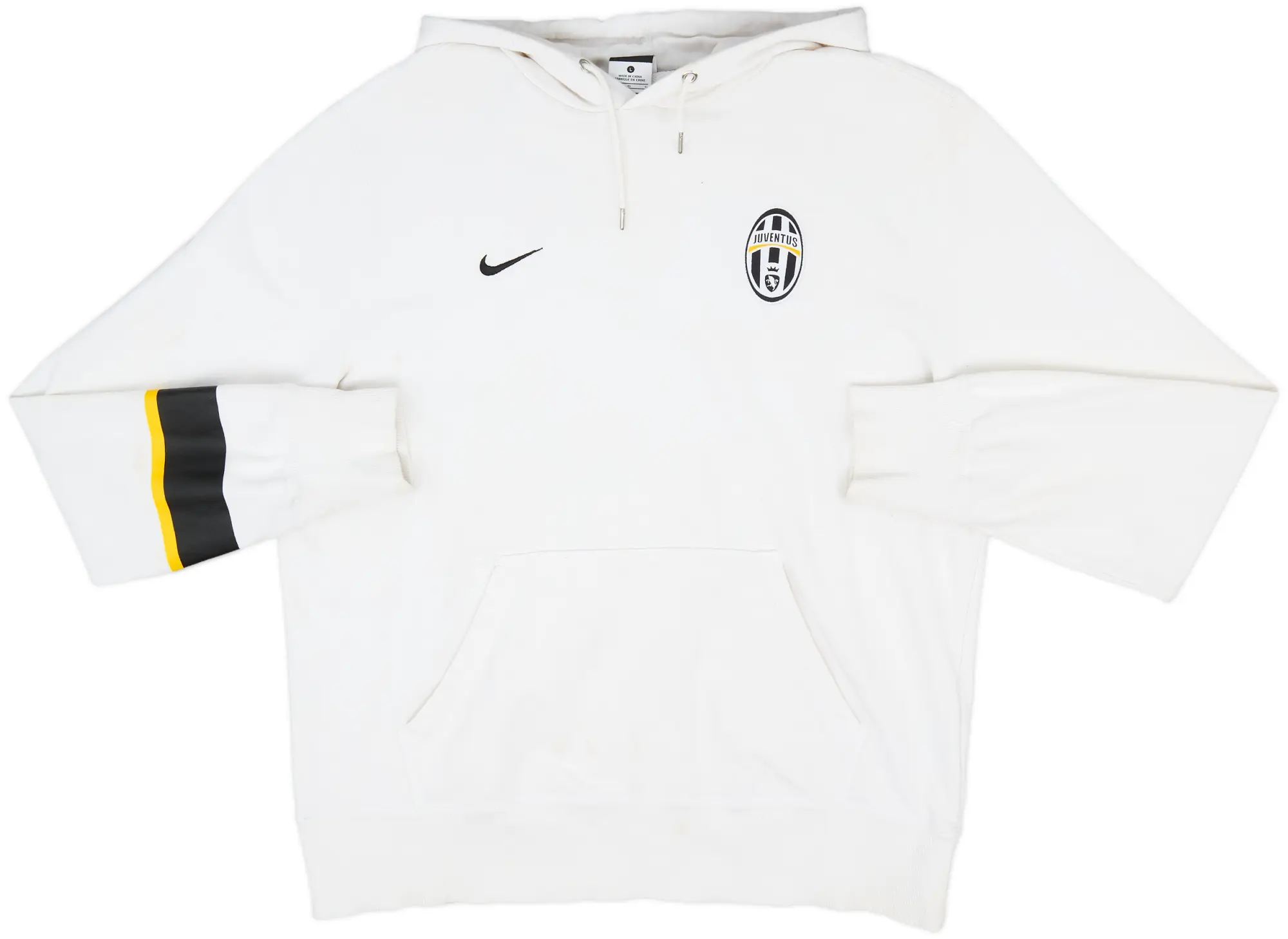 2012-13 Juventus Nike Hooded Sweat Top - 7/10 - (L)