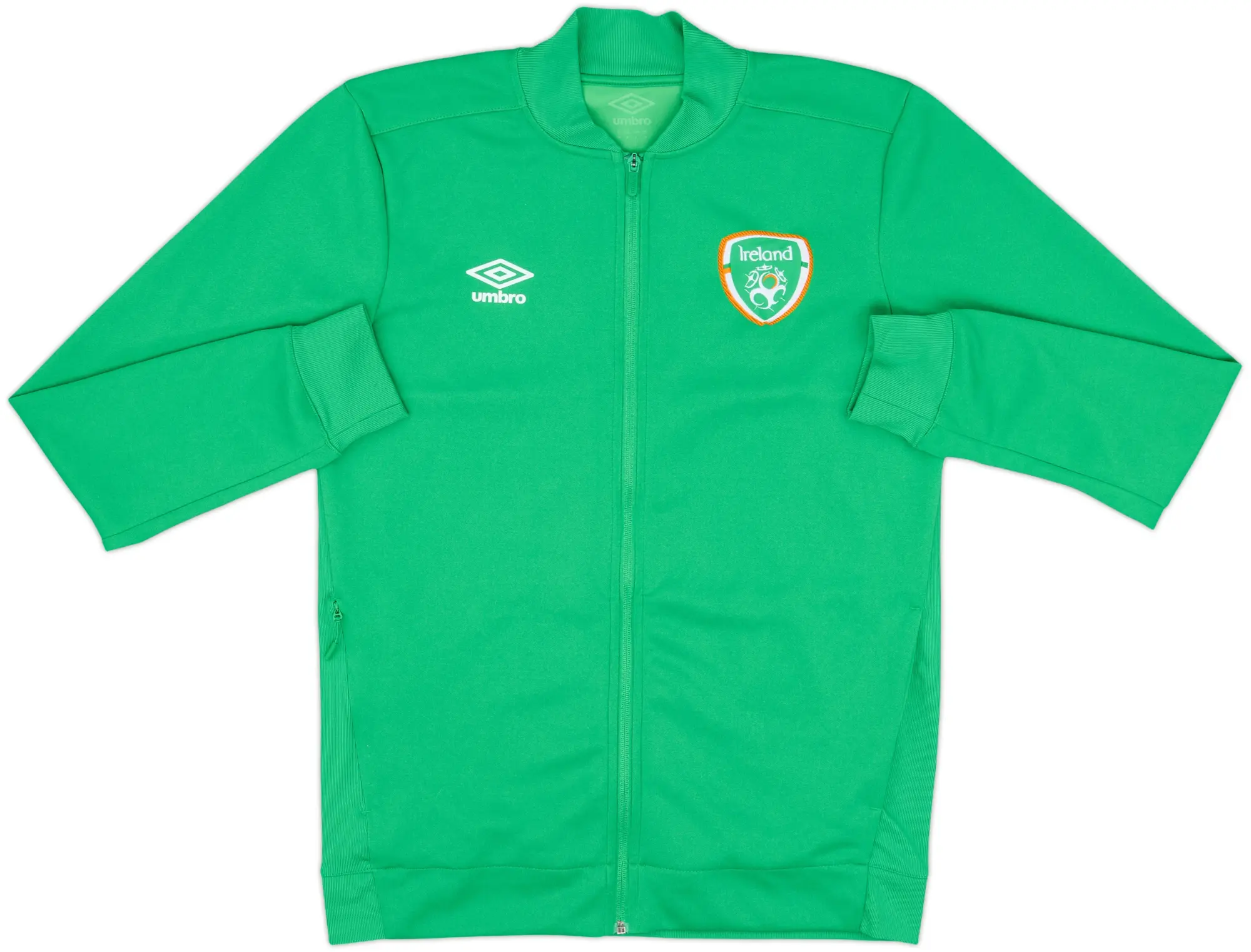 2016-17 Ireland Umbro Track Jacket - 8/10 - (M)
