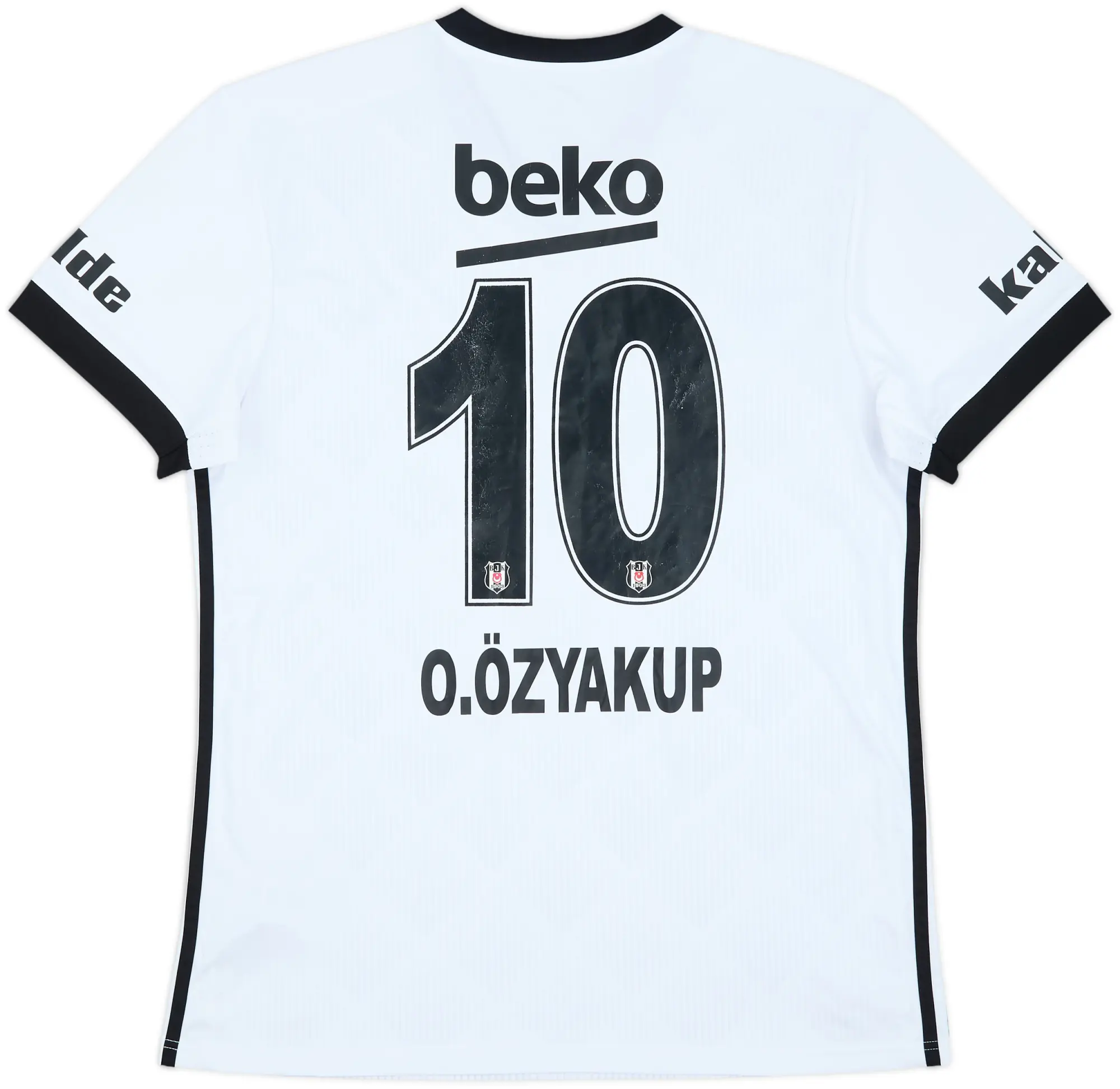 2017-18 Besiktas Home Shirt O.Ozyakup #10 - 7/10 - (XL)