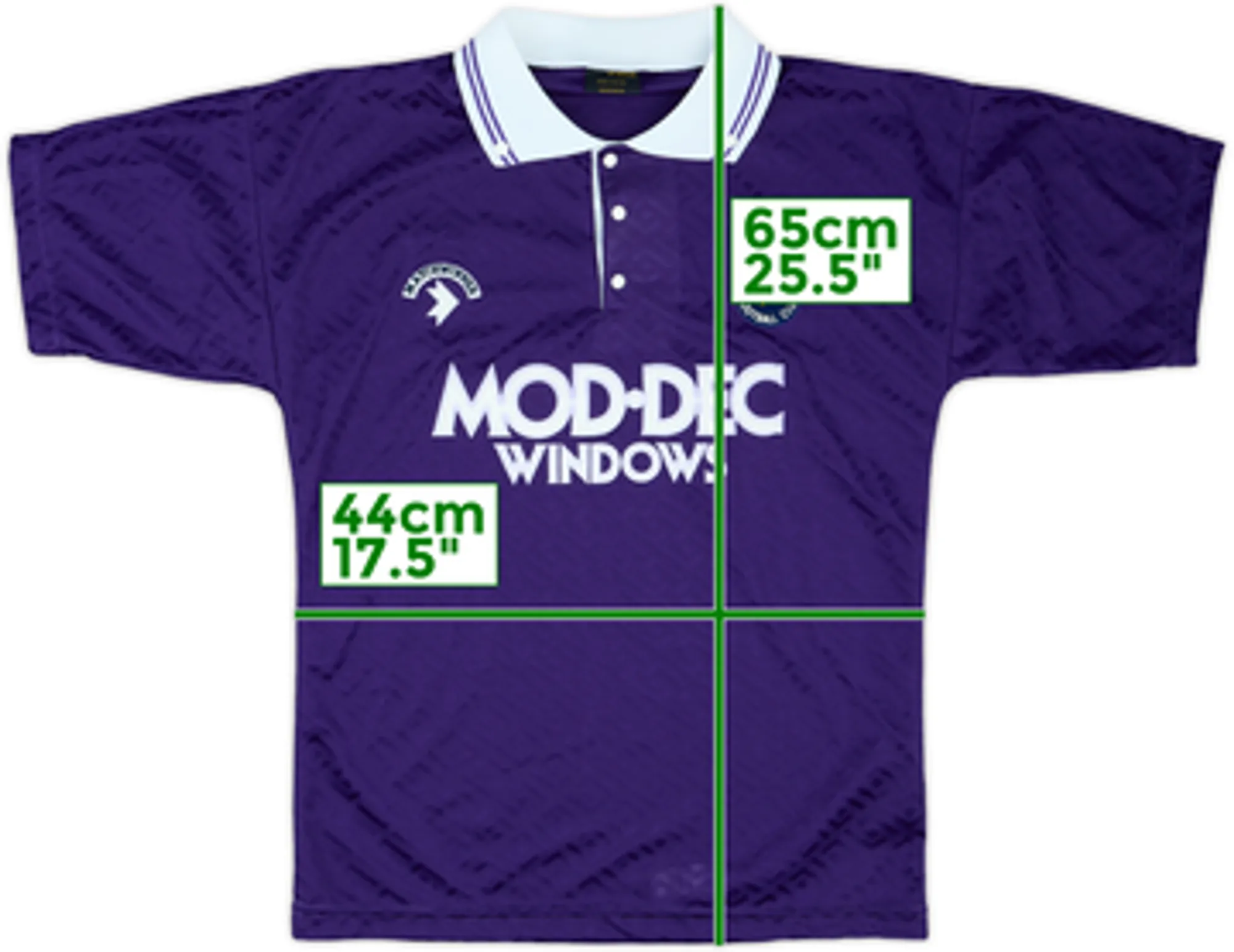 Away Torquay United Mens SS Away Shirt 1991/92