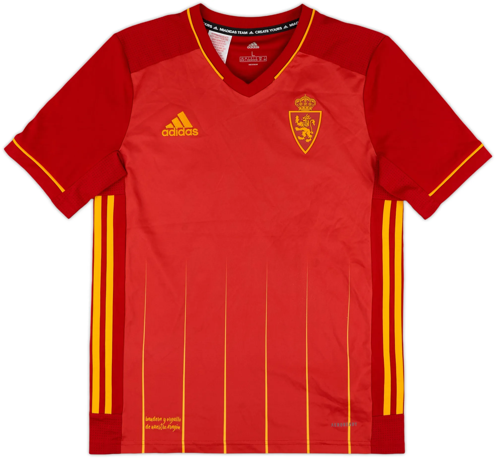 adidas Zaragoza Mens SS Away Shirt 2020/21