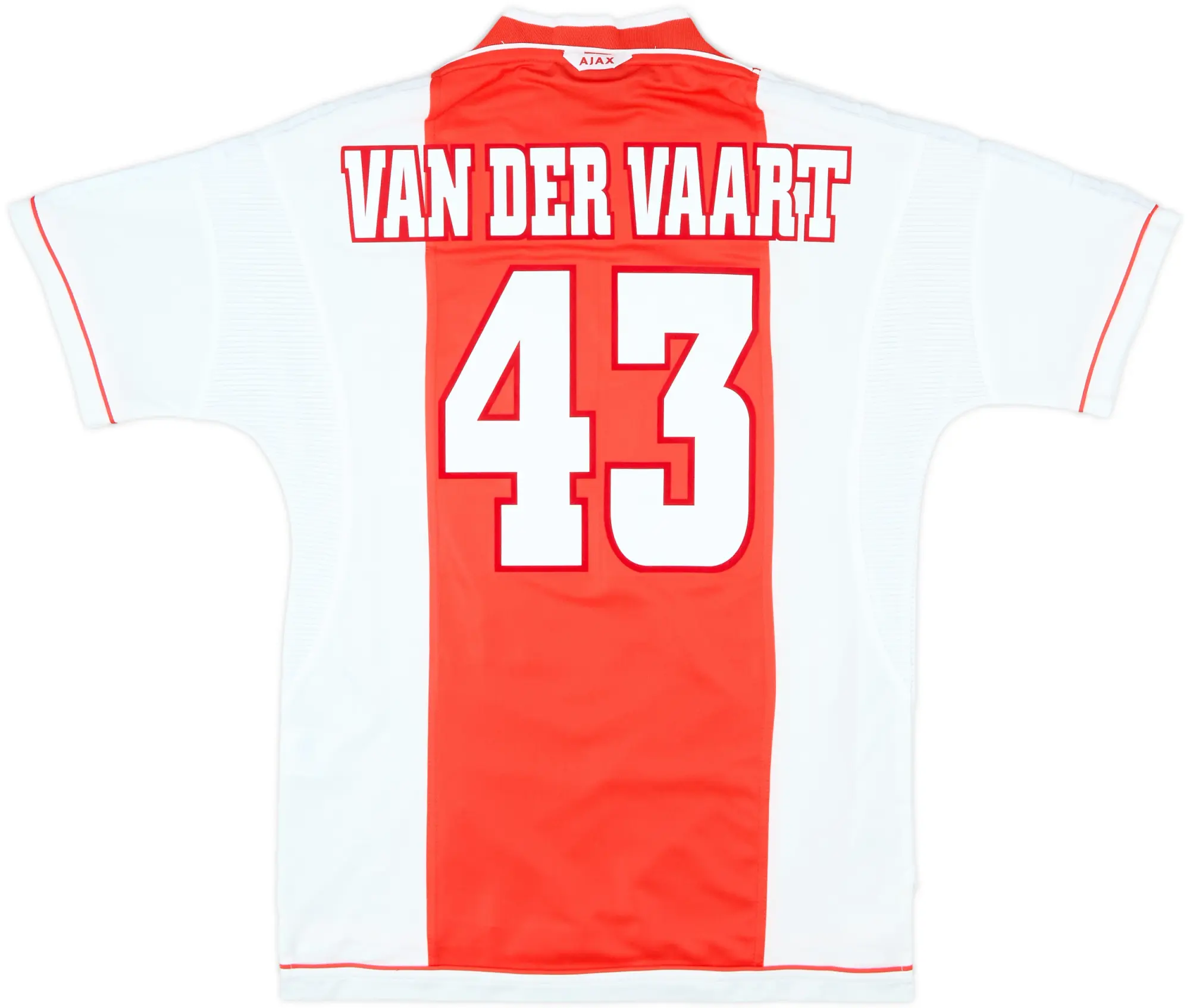 1999-00 Ajax Home Shirt Van Der Vaart #43 (M)