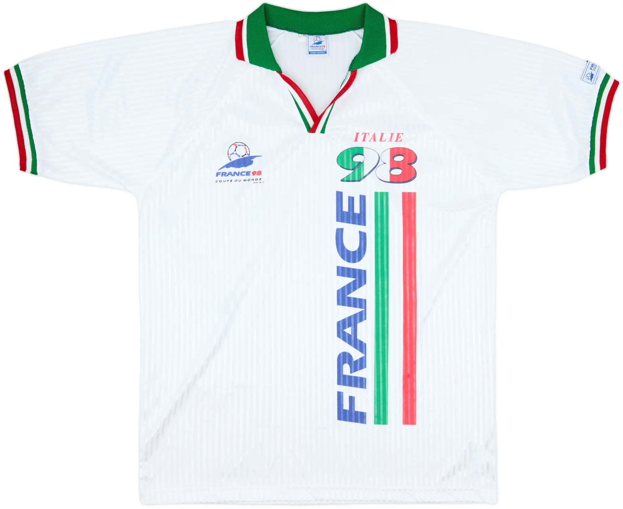 1998 Italy World Cup Training Shirt - 9/10 - (L/XL)