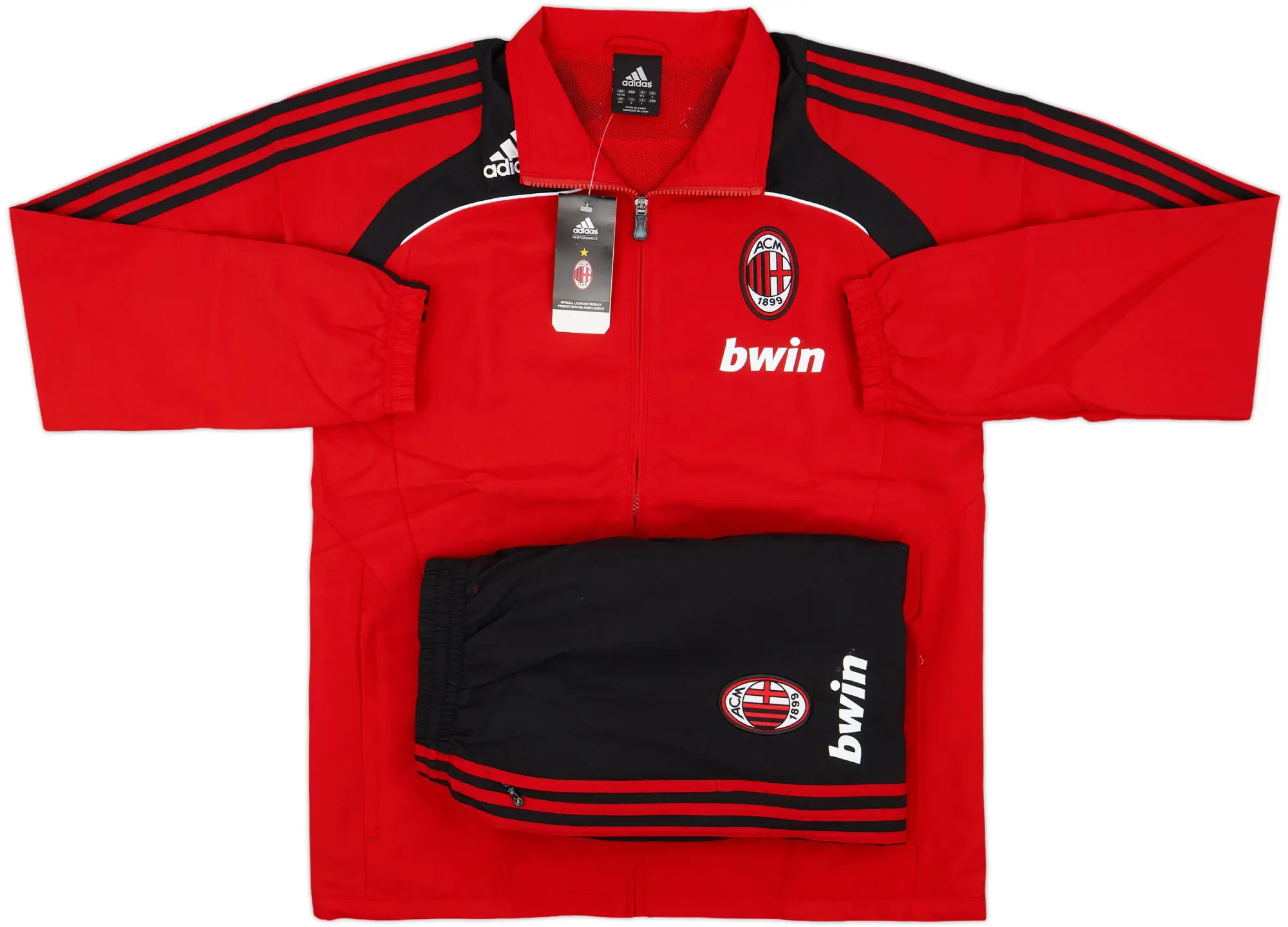 2008-09 AC Milan adidas Tracksuit (M)