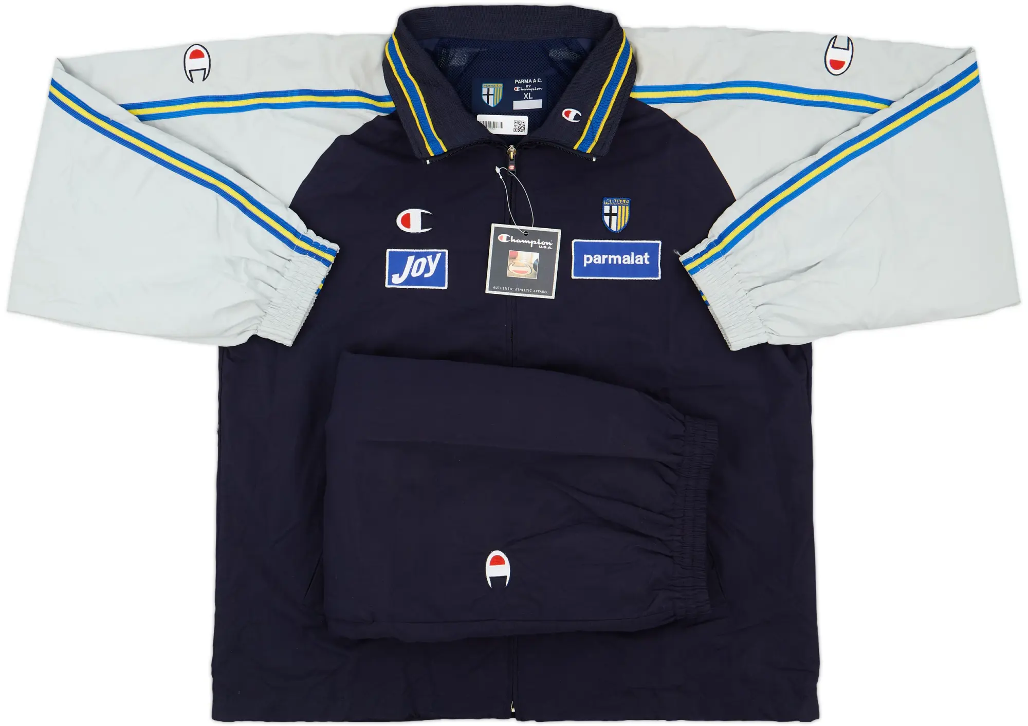 2001-02 Parma Player Issue Champion Tracksuit (XL)